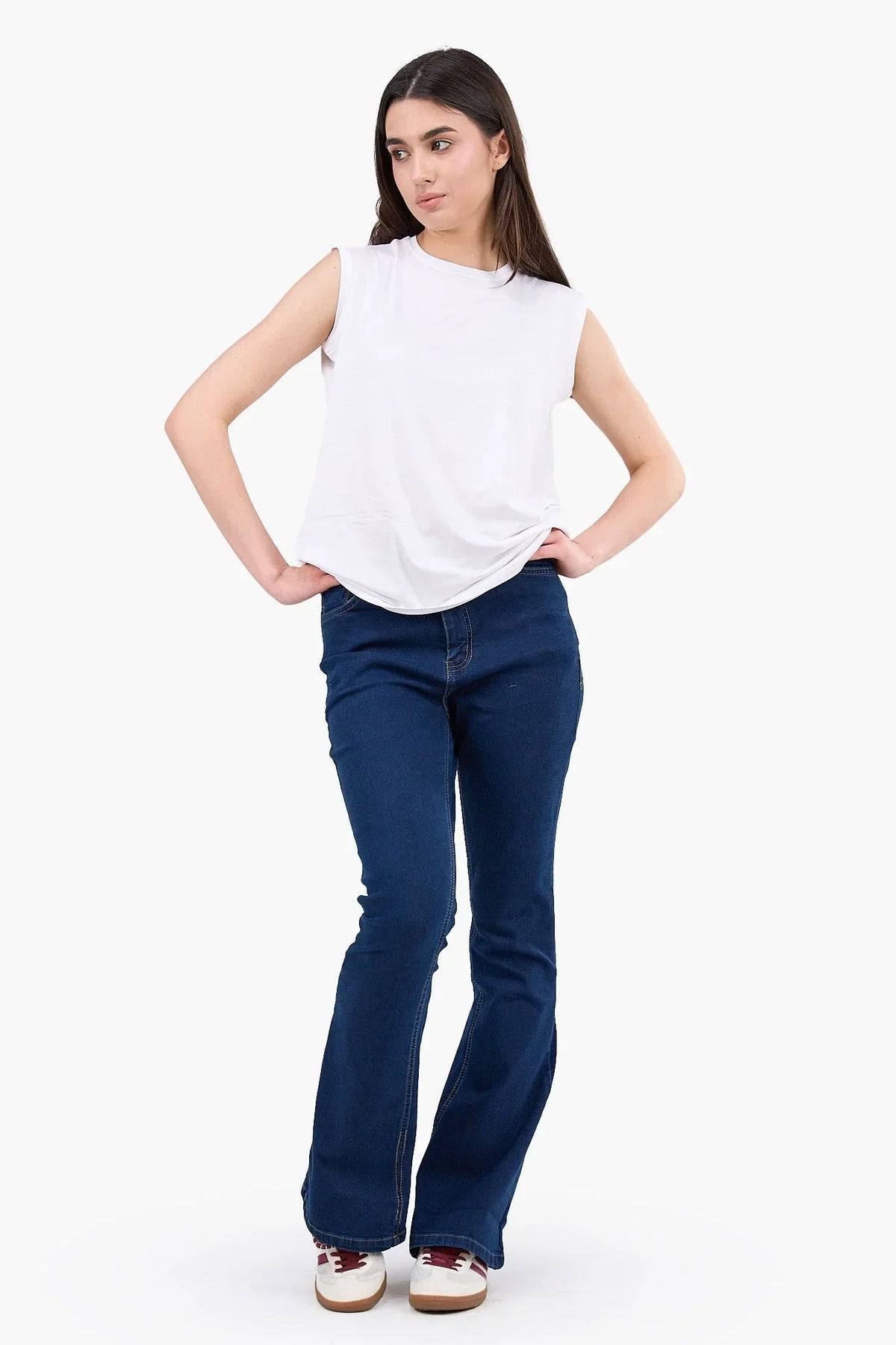 Clue - Sleeveless Viscose T-Shirt 11