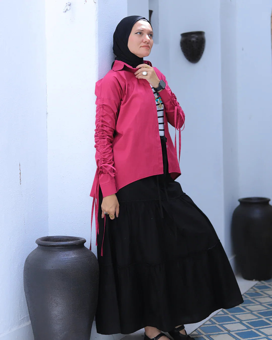 Basata Chemise - قميص بَساطة - Queenza 11
