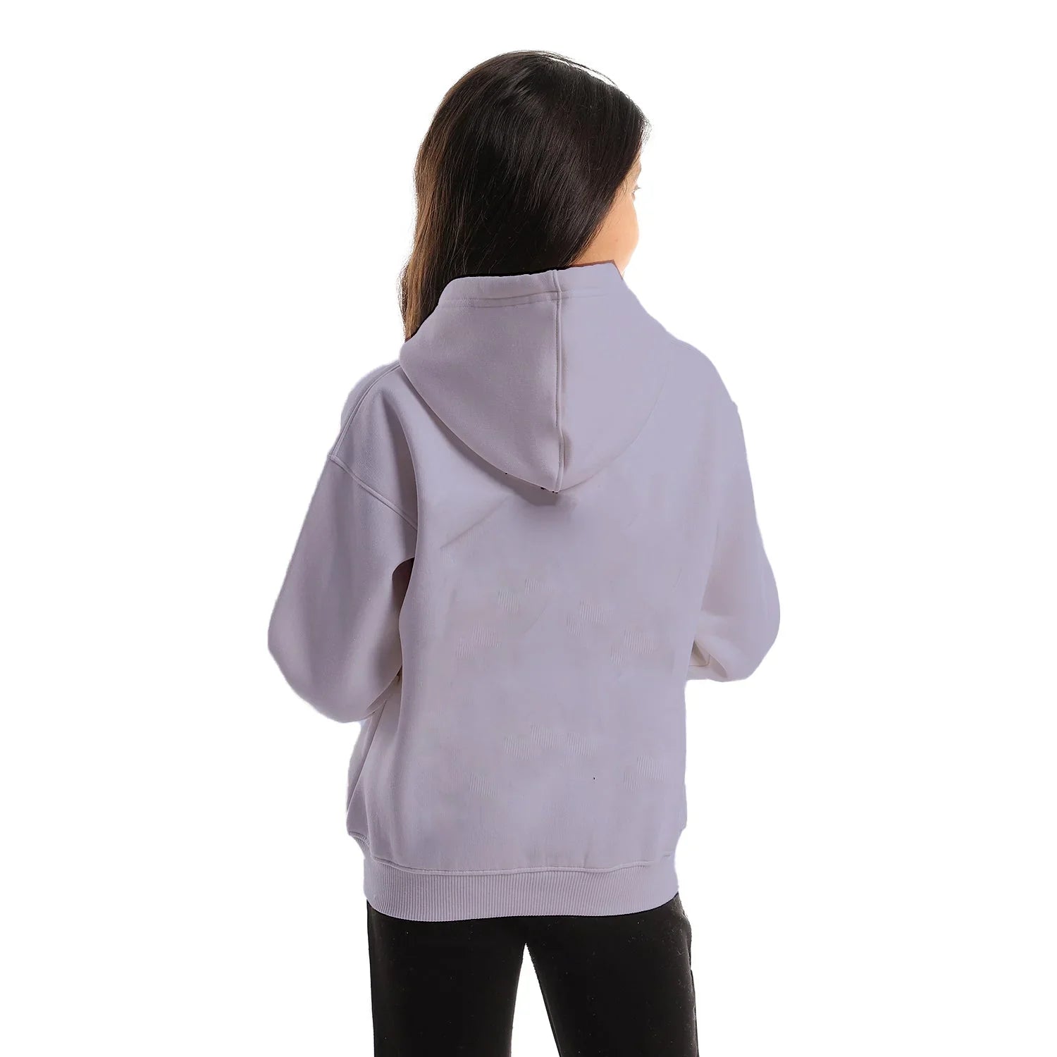 NAS Trends - I feel Great Kids Oversized Hoodie-Lila 4