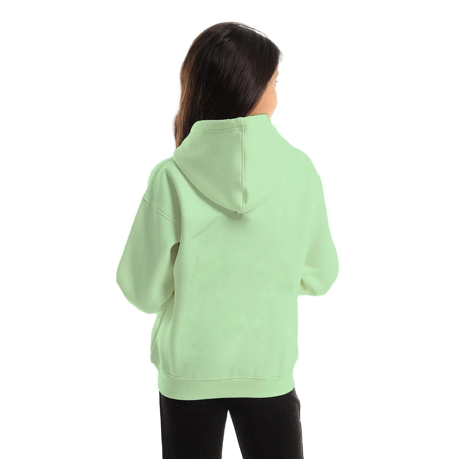 NAS Trends - Im My Own Hero Kids Oversized Hoodie-mint Green 4