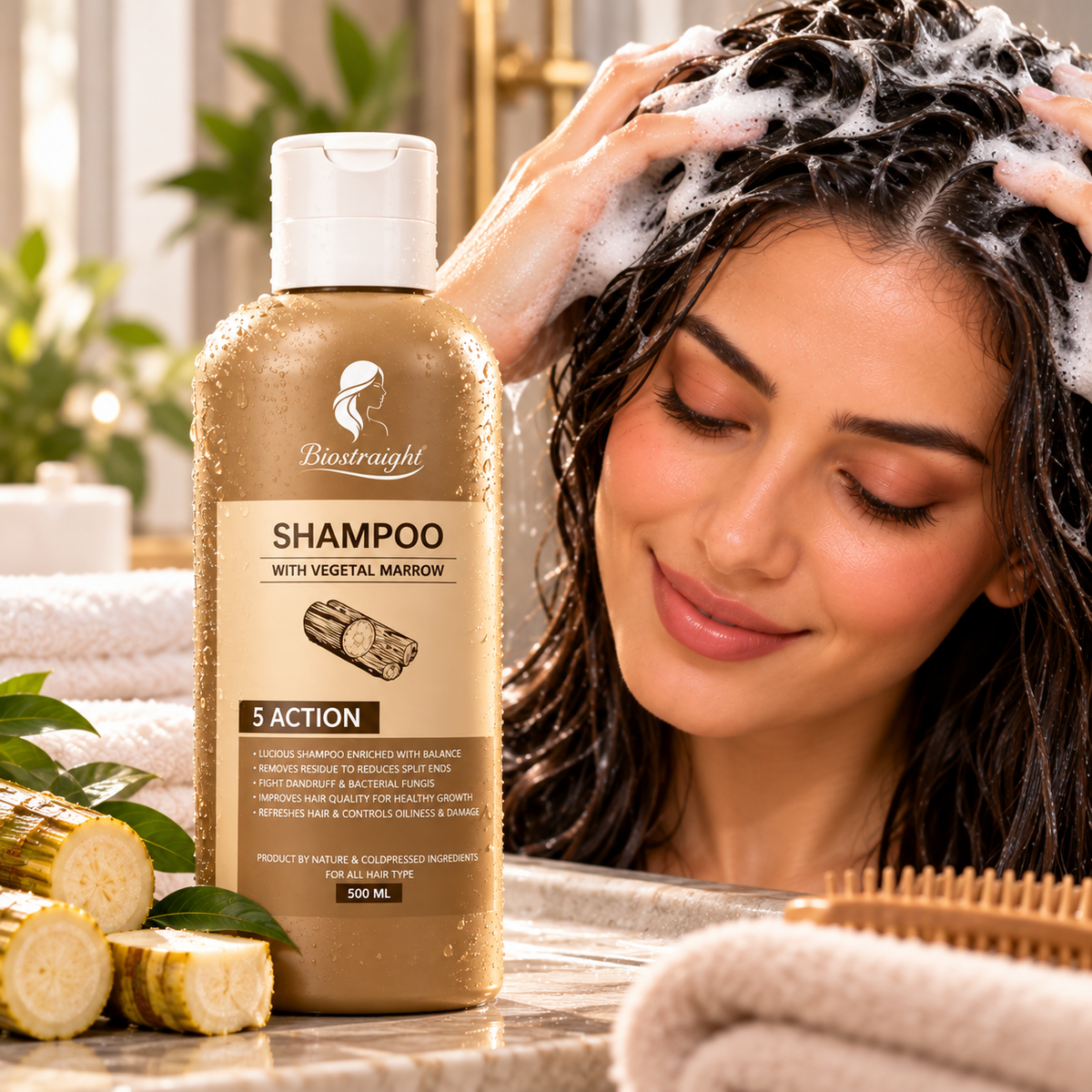 Biostraight shampoo 500 ml - Yasmina 1