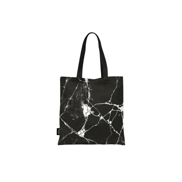 Black Marble Totebag - Covery - Babazzaro