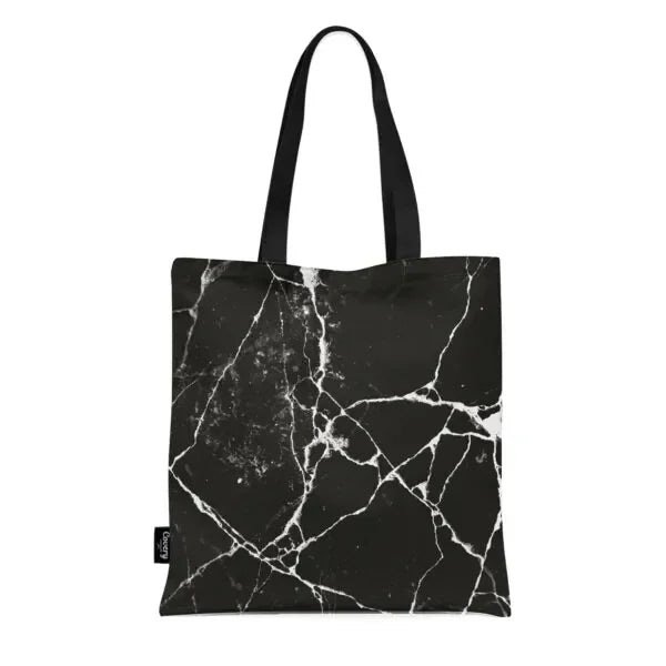 Black Marble Totebag - Covery - Babazzaro