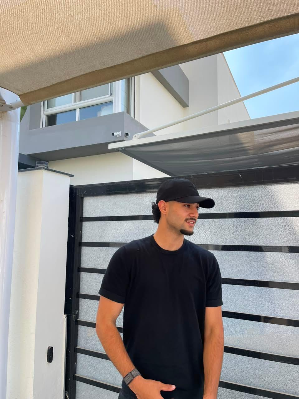 Black X Black Compass Cap - 7elm