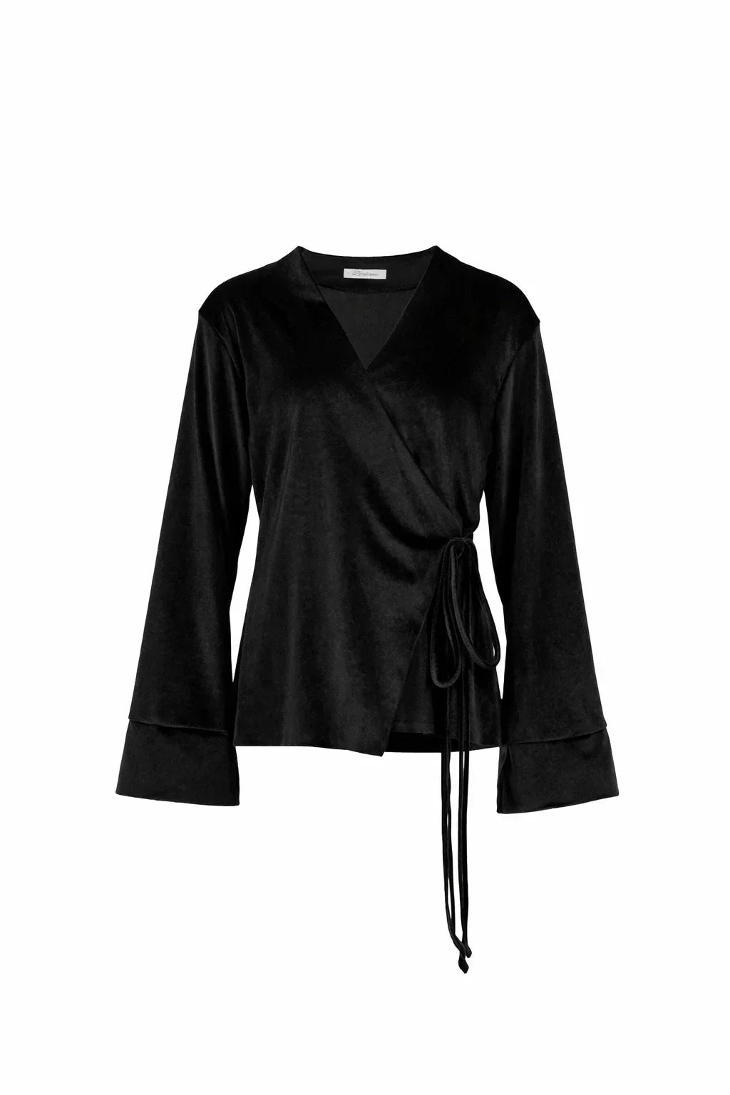 Reehan - Black Side Tie Kimono Set 6