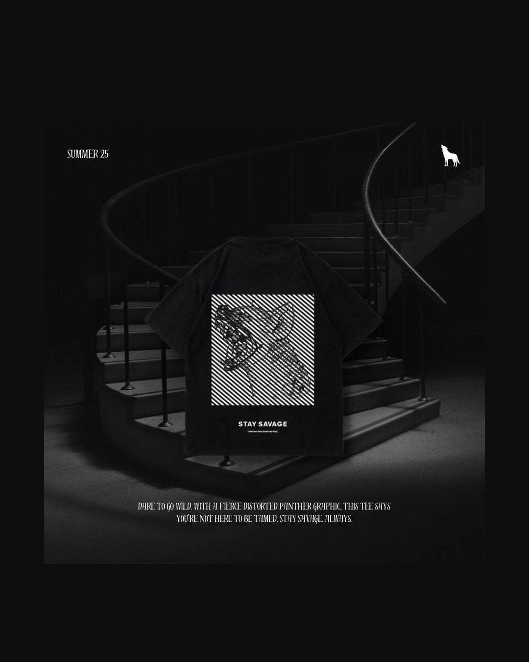 Brodli - Stay Savage Tee 3