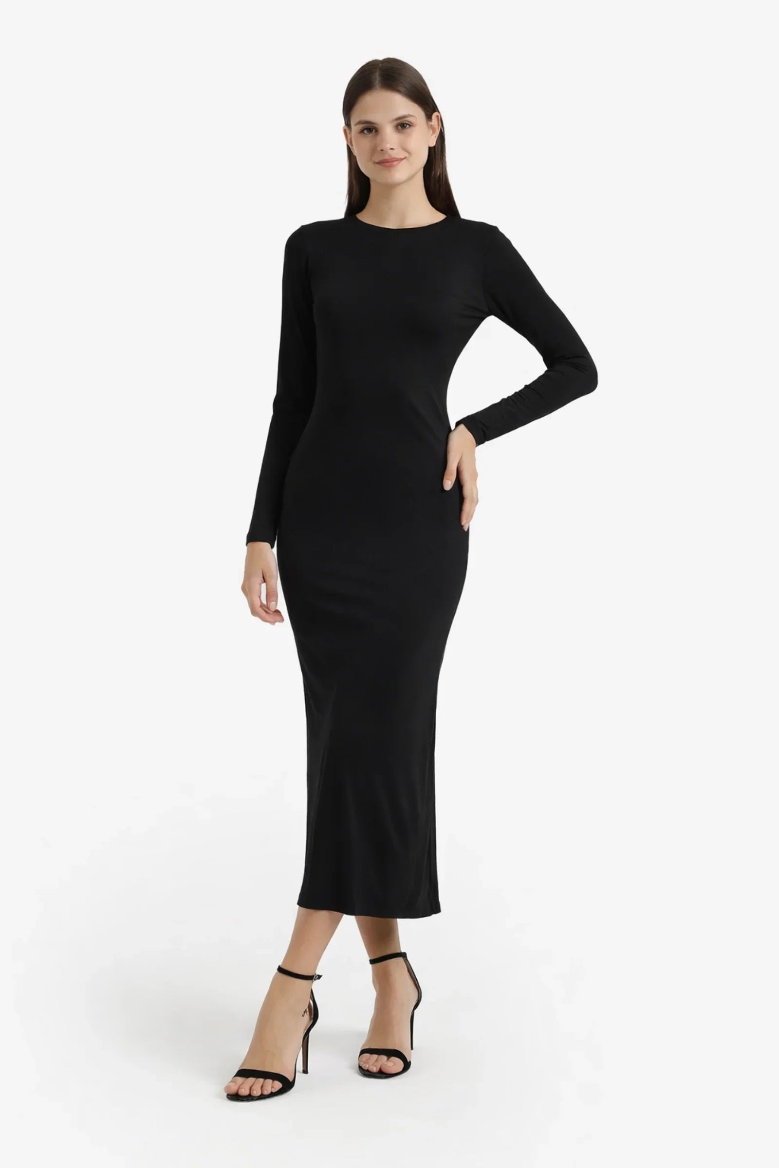 Midi Slip-On Dress - Carina 5