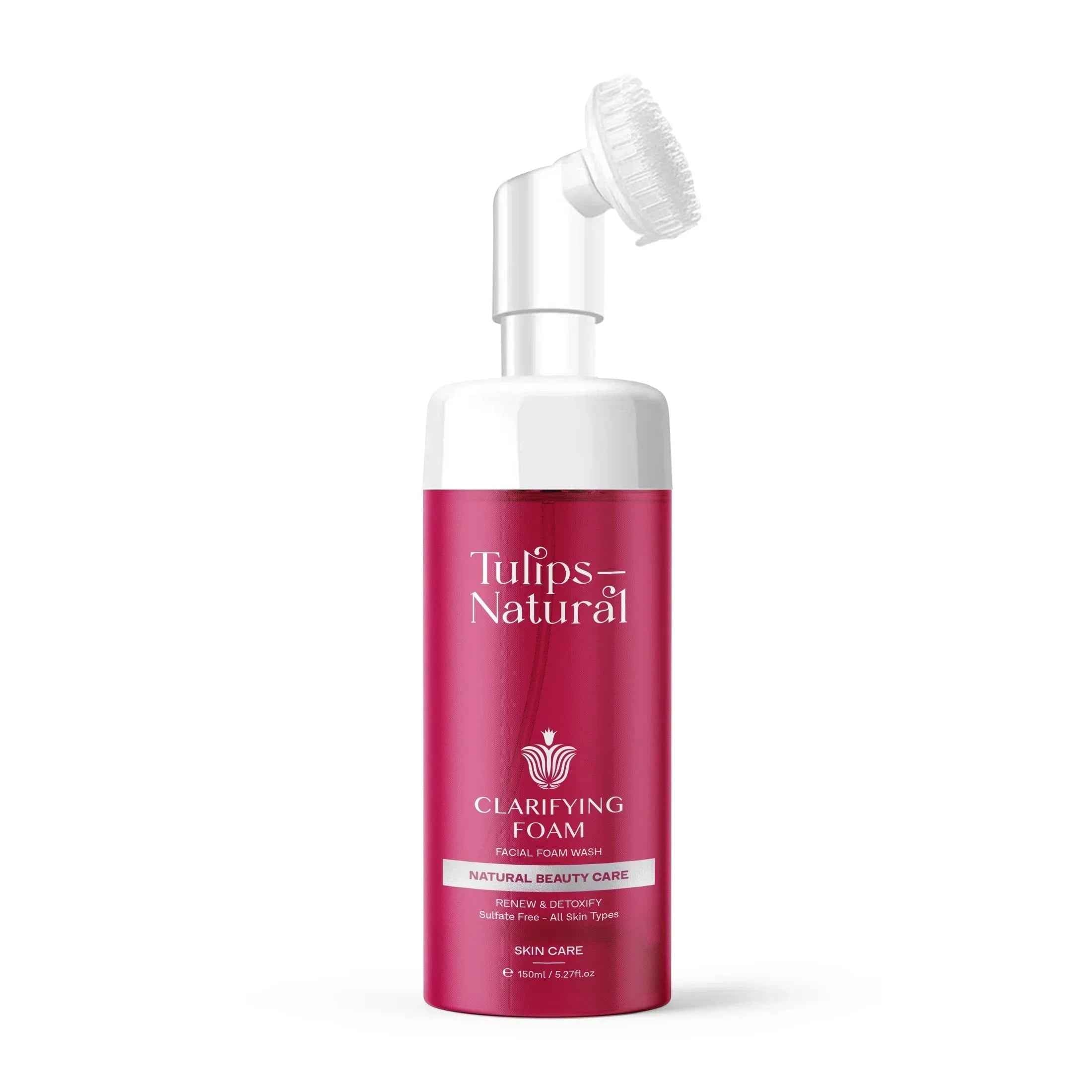Clarifying Foam Wash - Tulips Natural Beauty Care