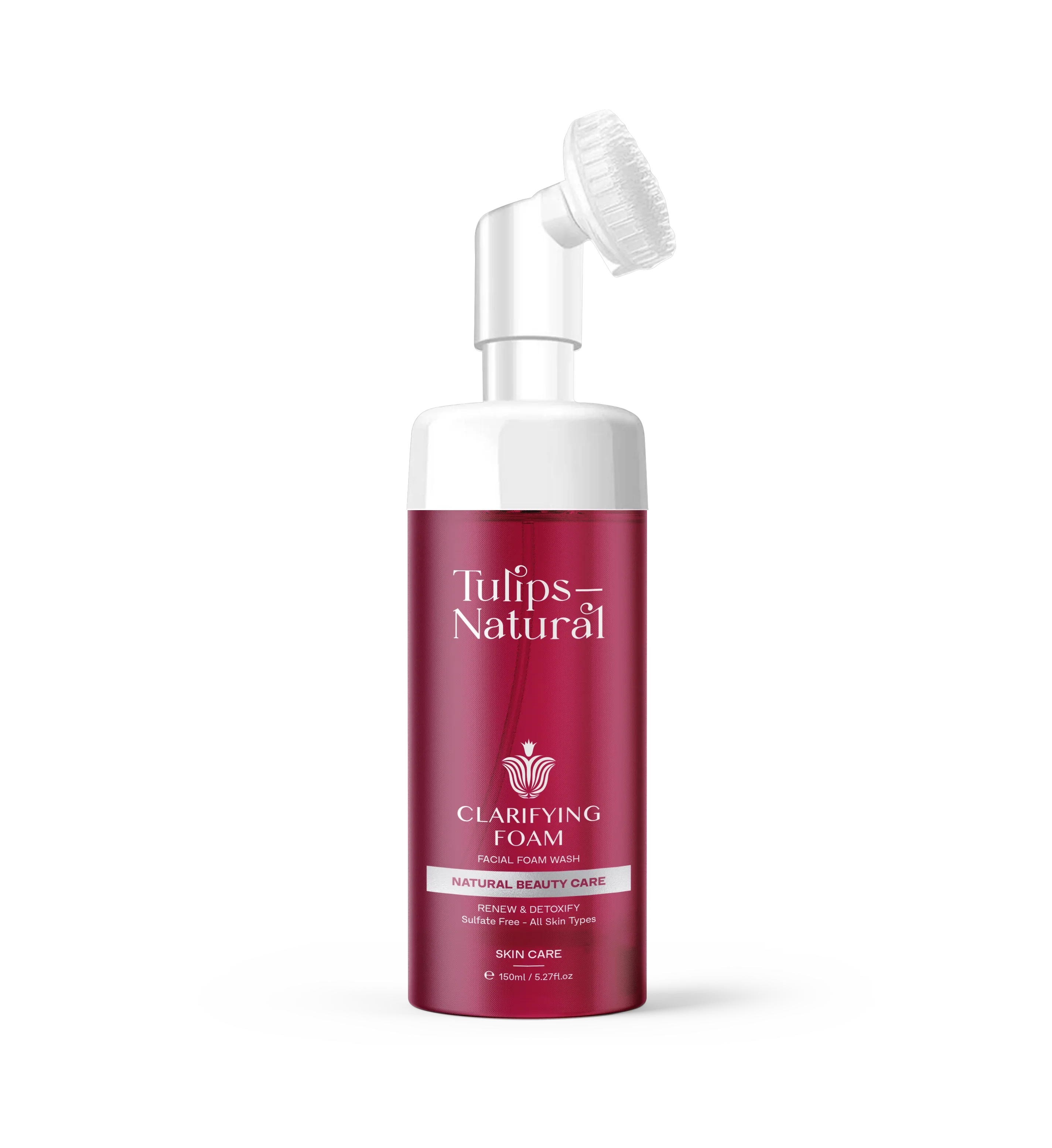 Tulips Natural Beauty Care - Clarifying Foam Wash 1