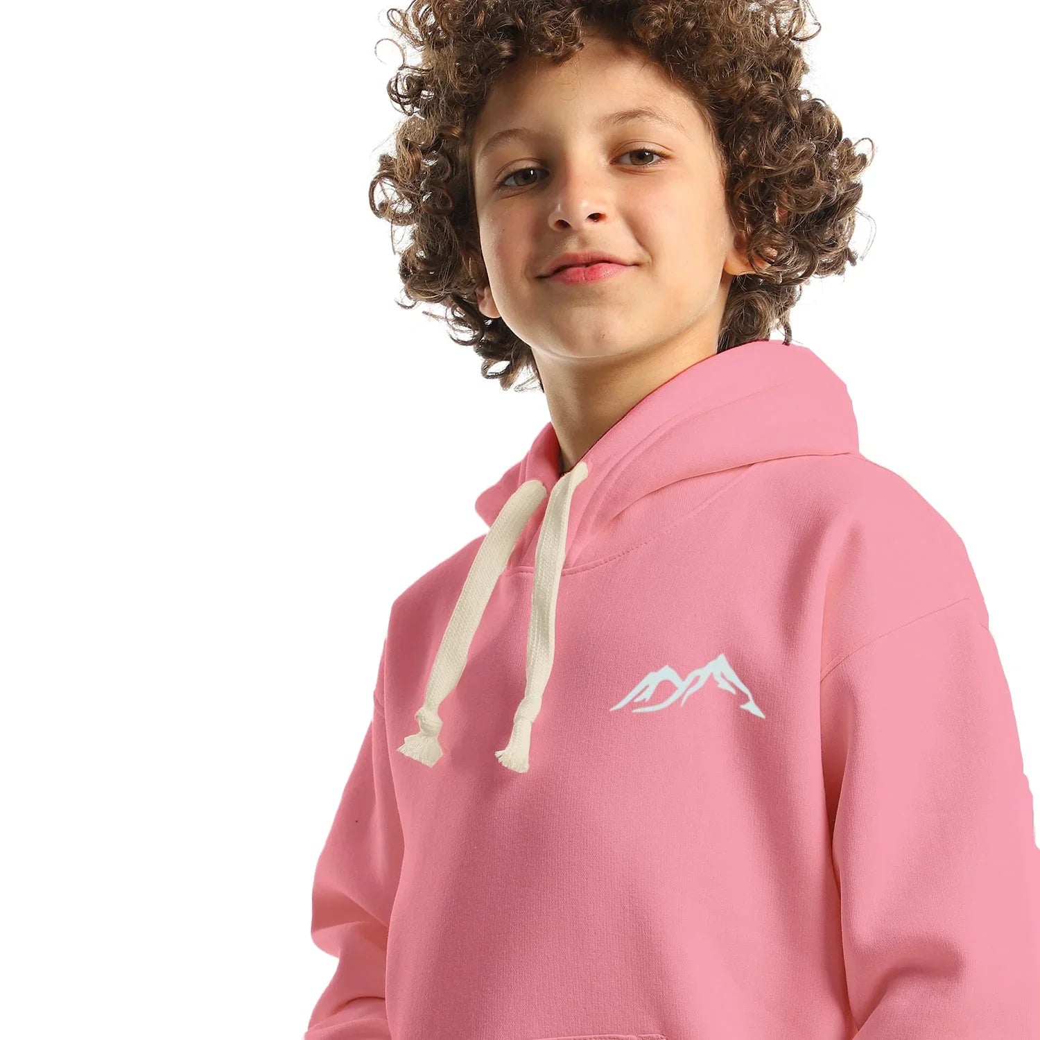 NAS Trends - Cold Mountain Kids Oversized Hoodie - Rose 4