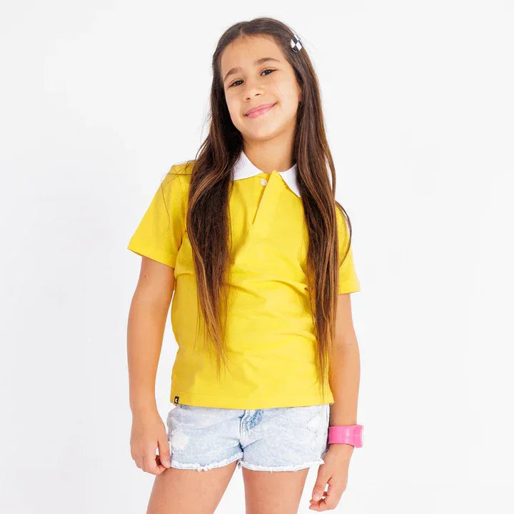 Colour Capsules Contrast Collar Polo 3