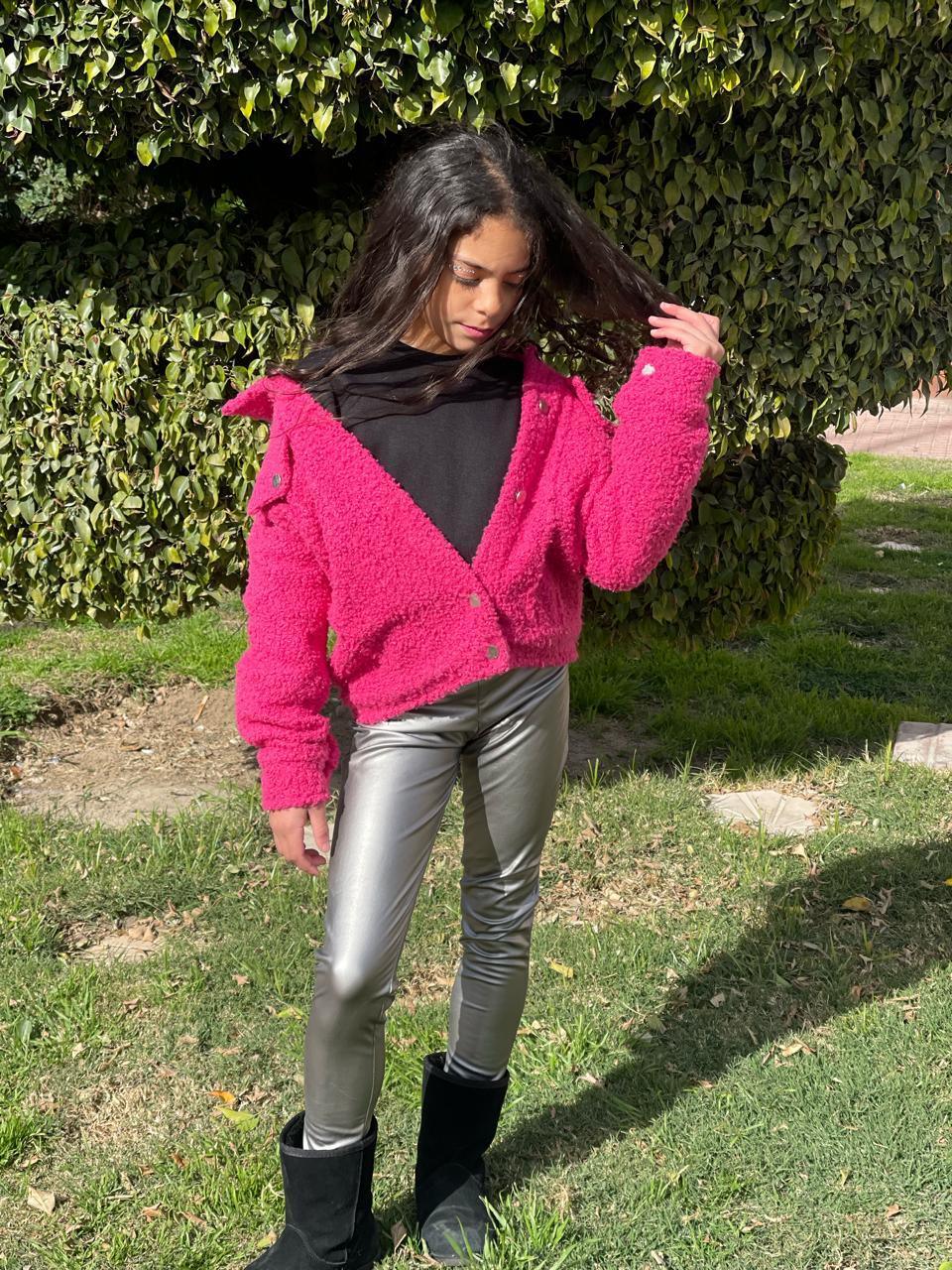 Berries - Metallic leggings 1