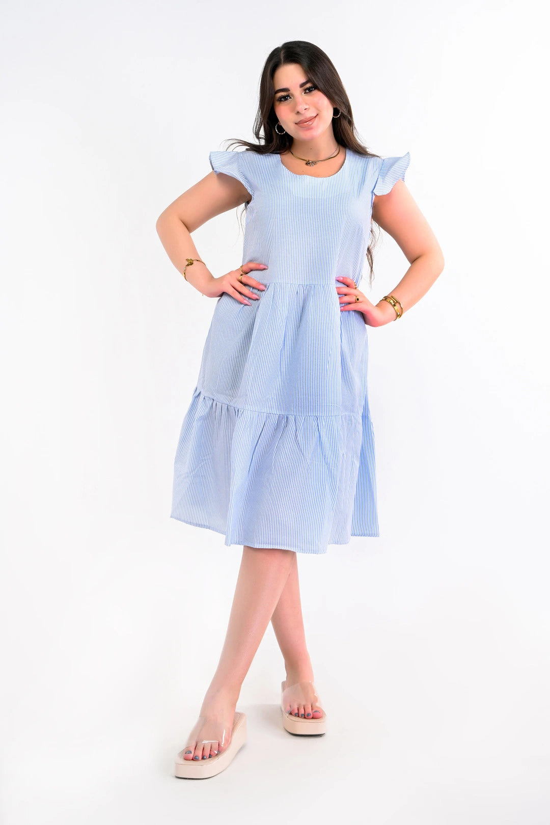 Stripped Summer Dress - Viva 1