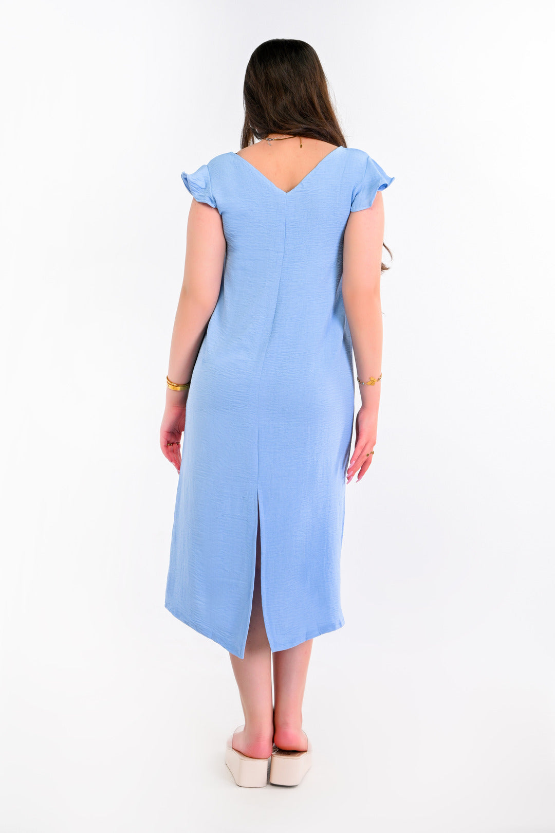 Linen Casual Long Dress - Viva 7