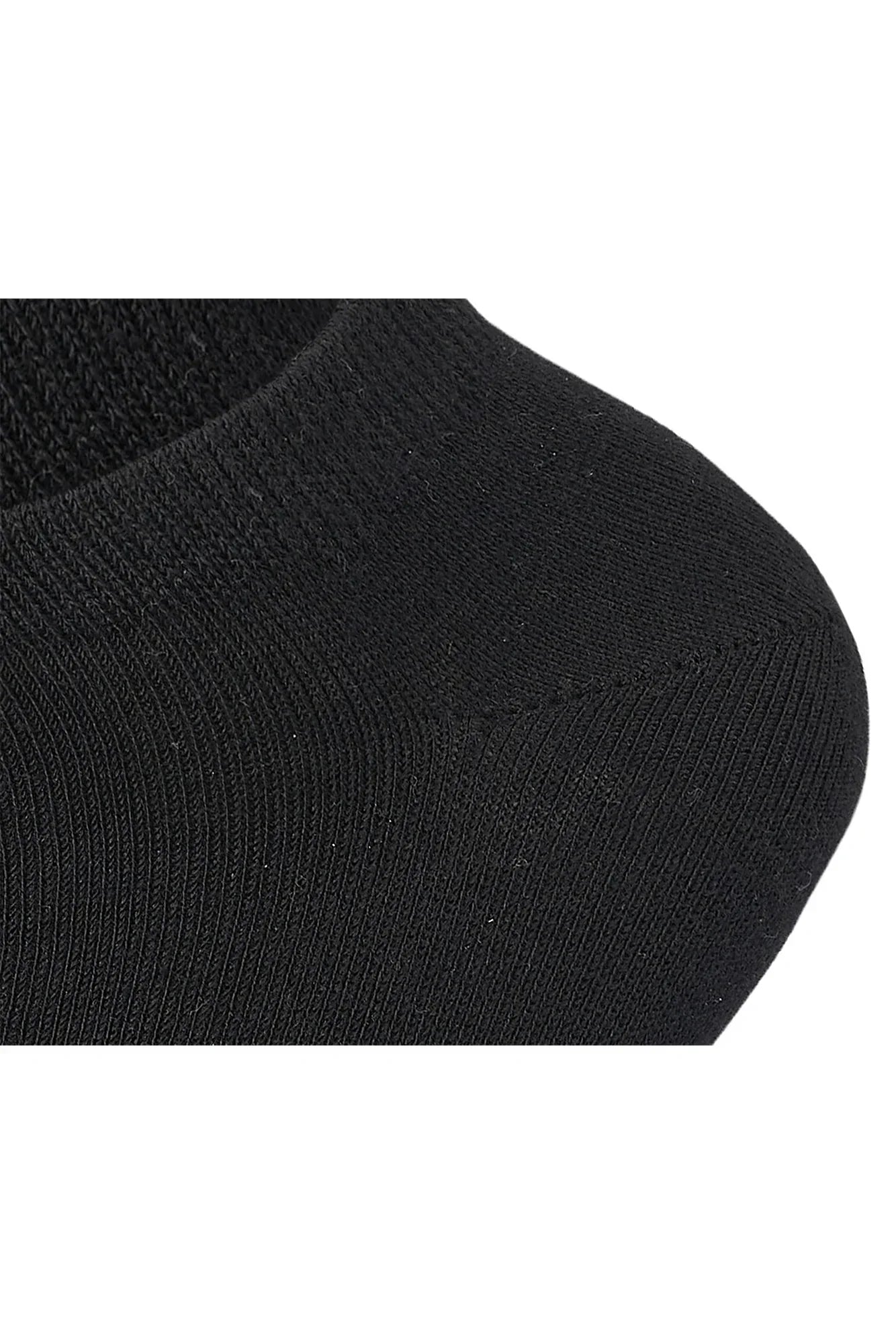 Men Set Of 3 Ankle Plain Socks Black - Sam Socks - Babazzaro