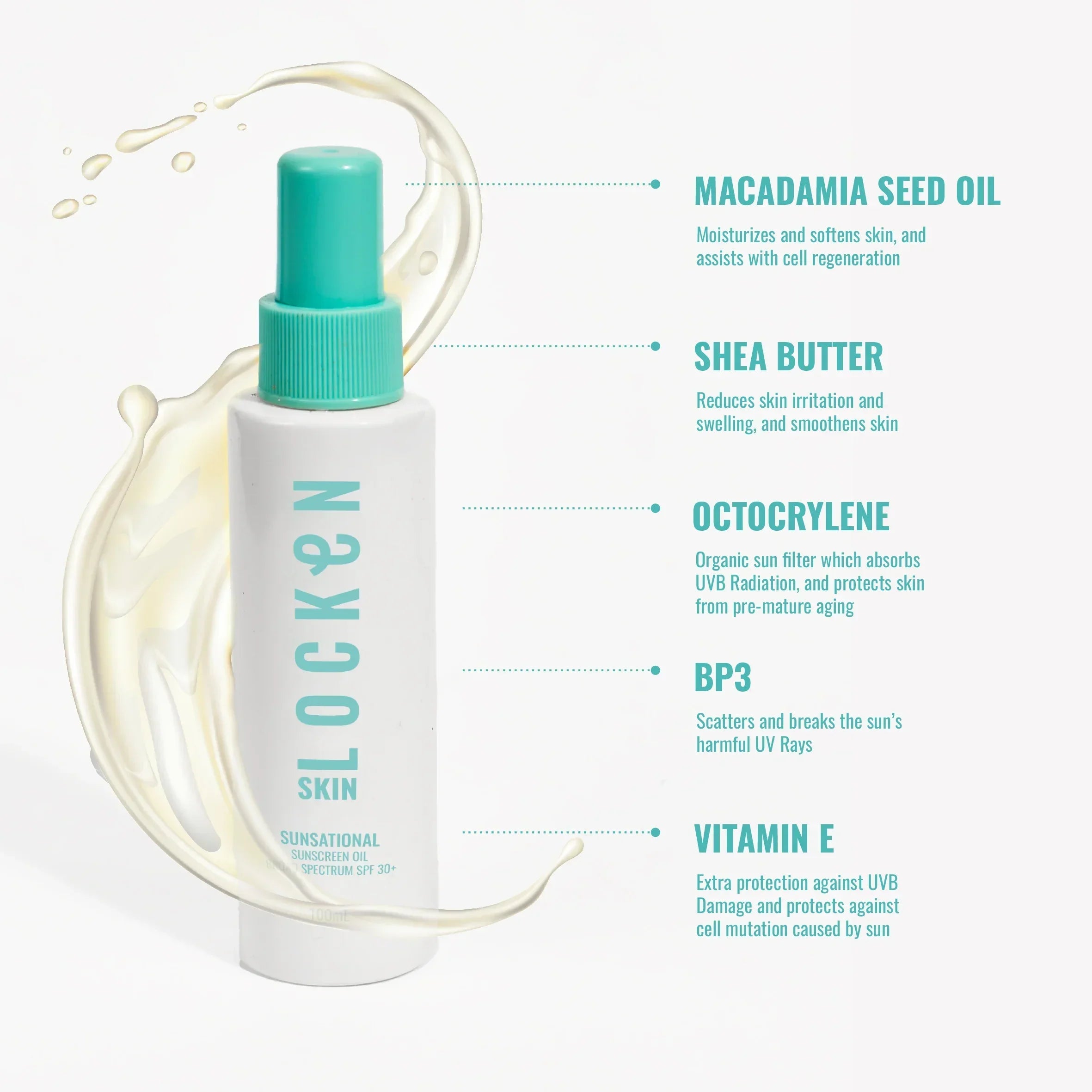 Locken - Sunsational Sunscreen Oil 2