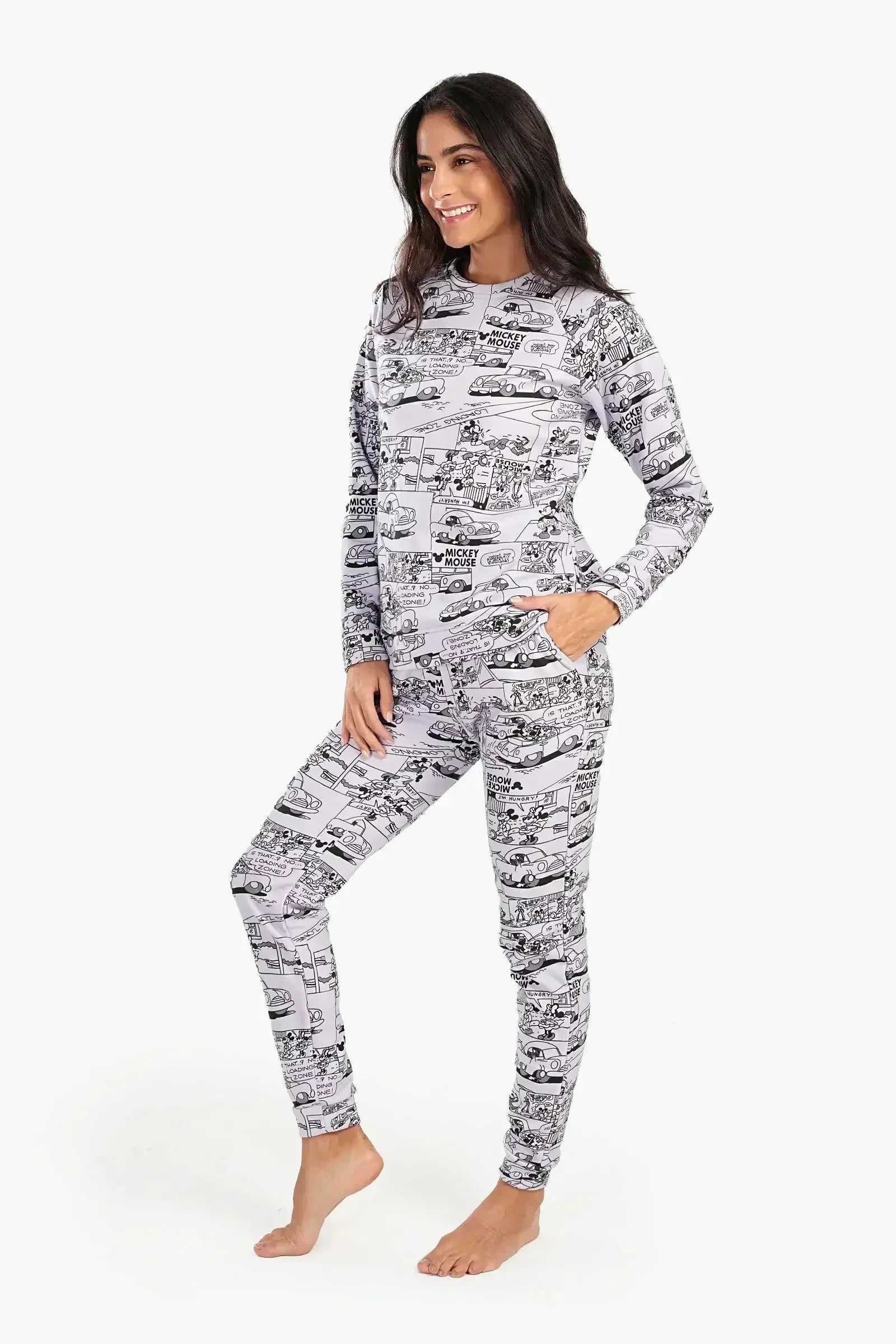 Carina - Mickey Mouse Slim Pyjama Set 6