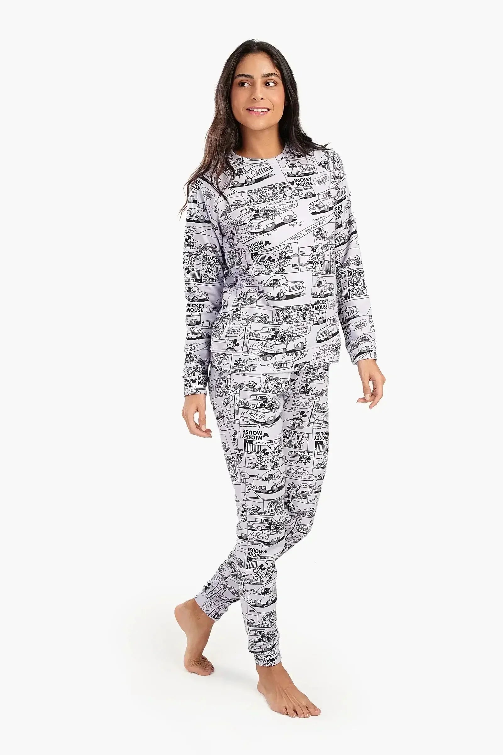 Carina - Mickey Mouse Slim Pyjama Set 5