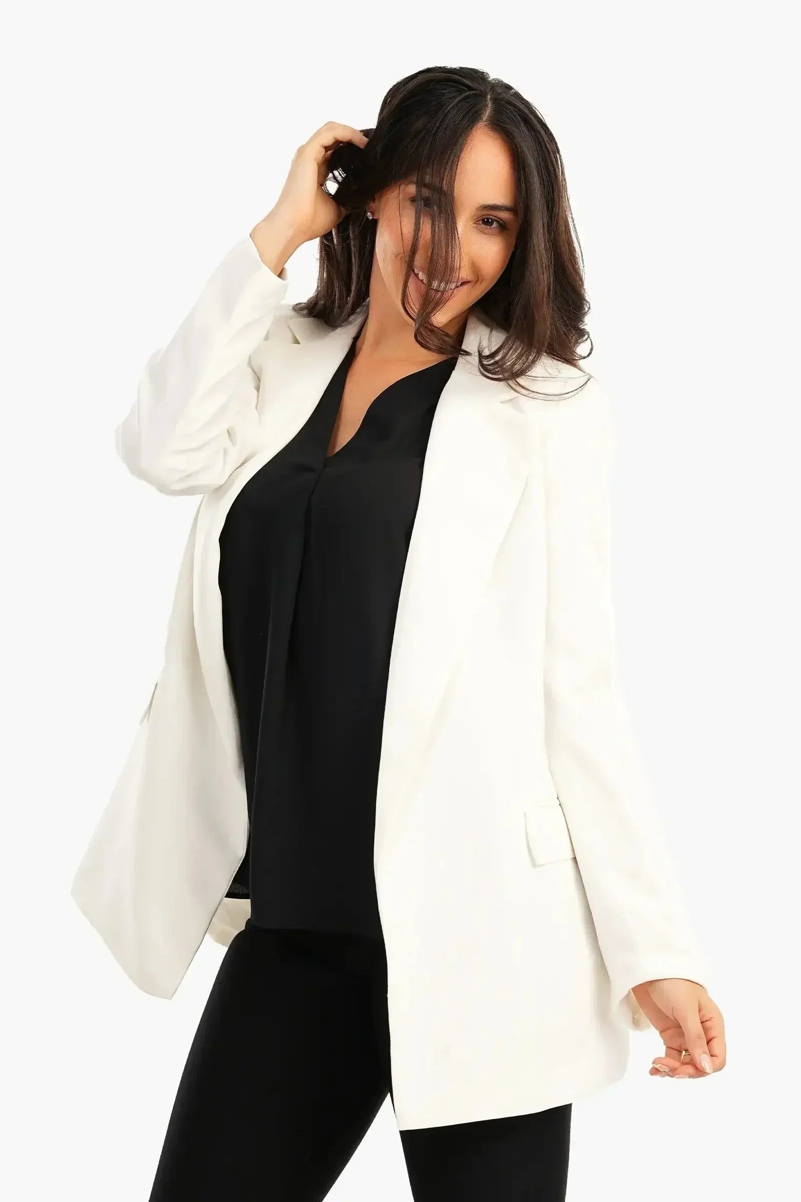 Carina - Notch Collar Blazer 3