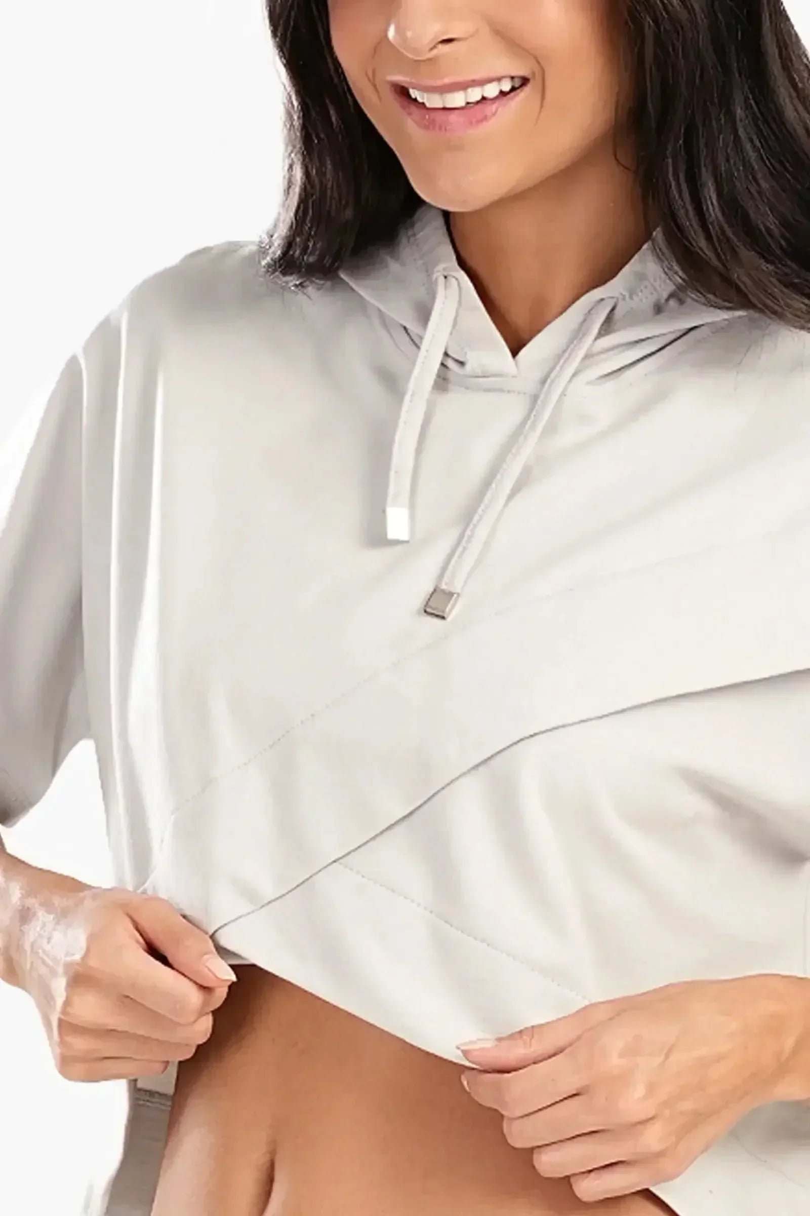 Carina - Asymmetrical Cropped Pyjama Top 4