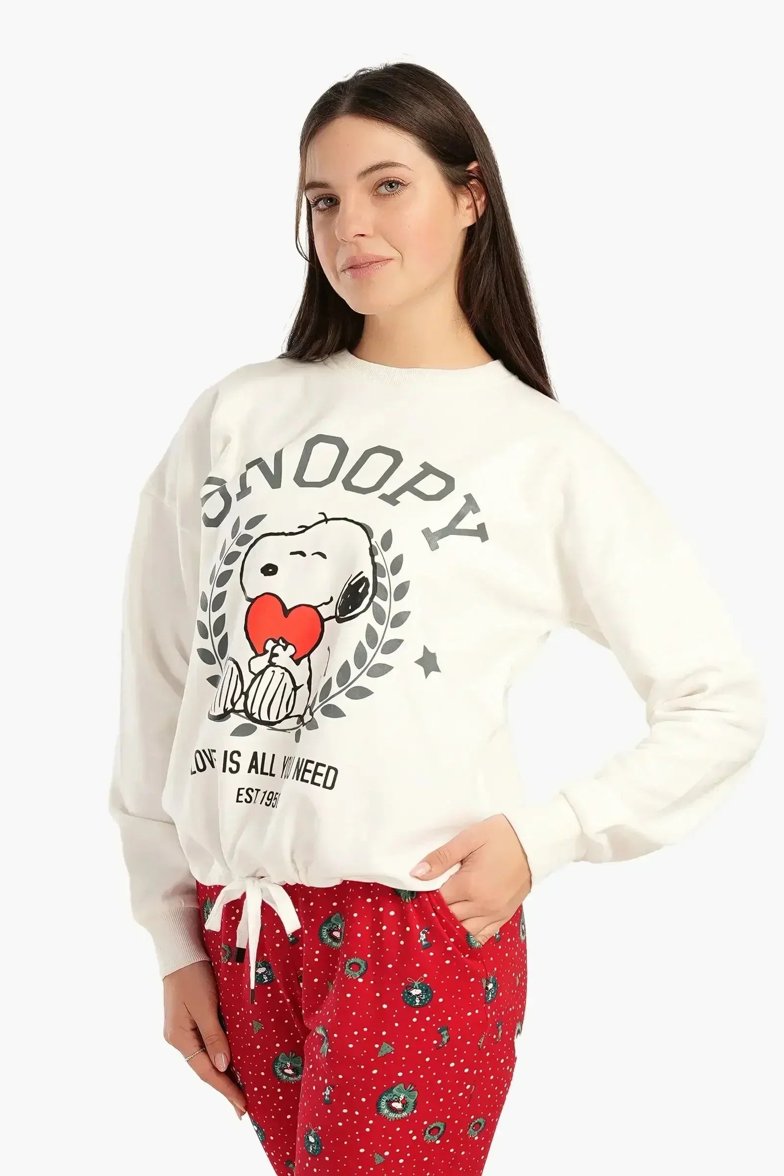 Carina - Dropped Shoulder Pyjama Top 1