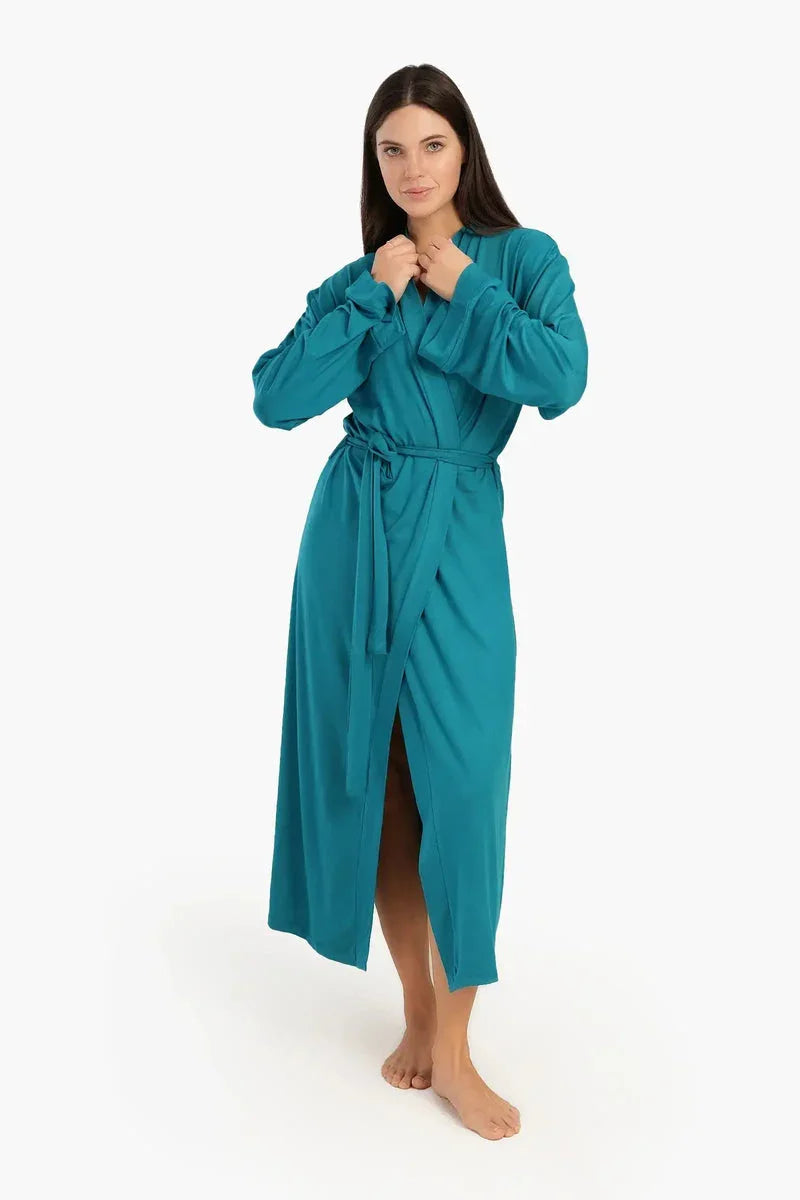 Carina - Long Sleeves Plain Robe 3