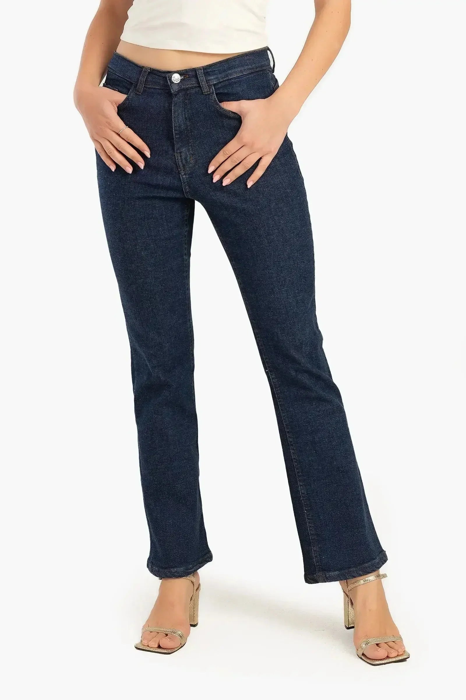 Carina - Regular Fit Cotton Jeans 5