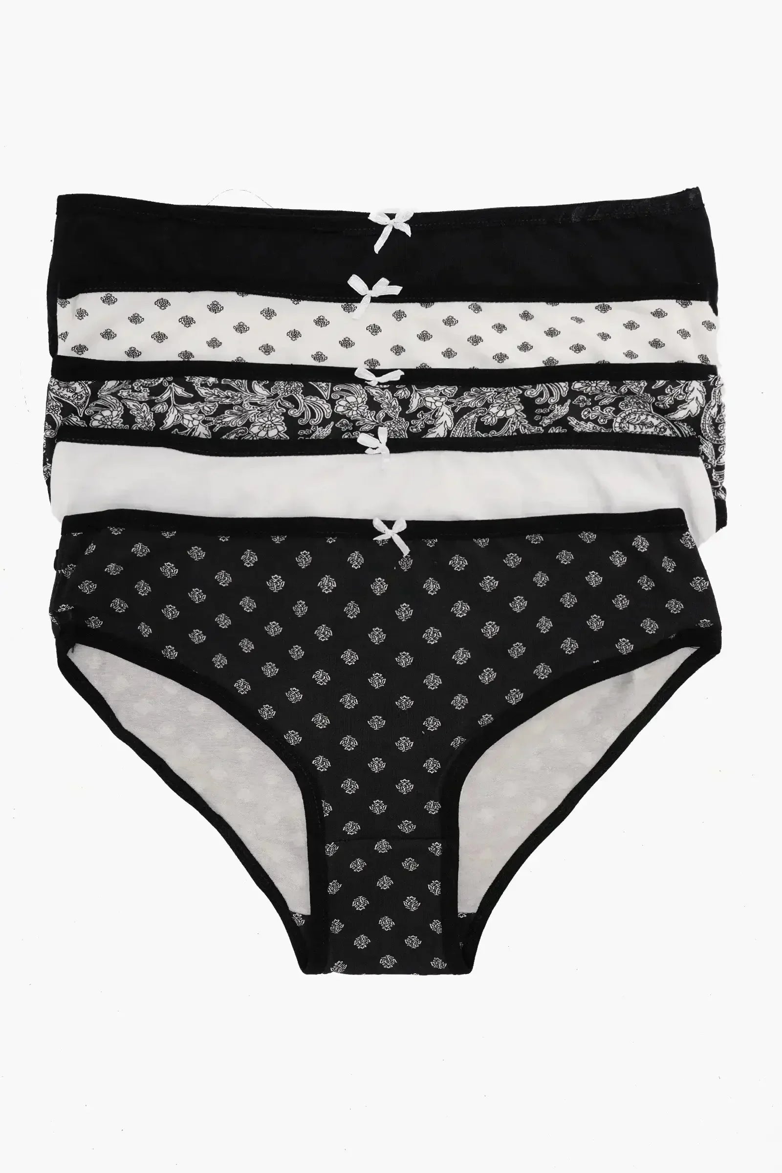 Carina - Pack of 5 Colored Bikini Panties 3