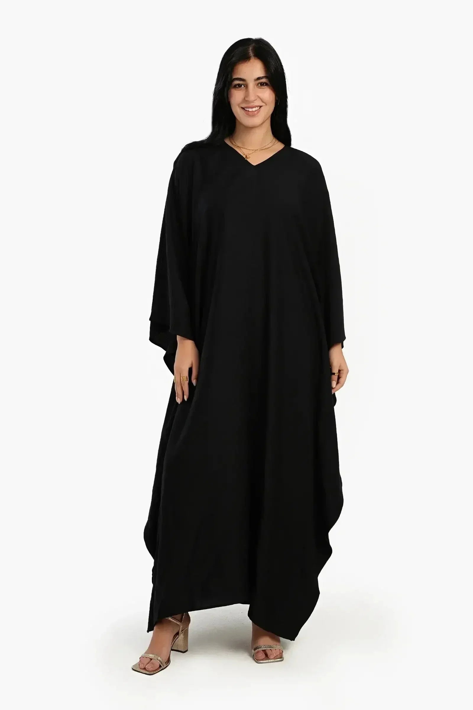 Carina - One Size Solid Dress 2