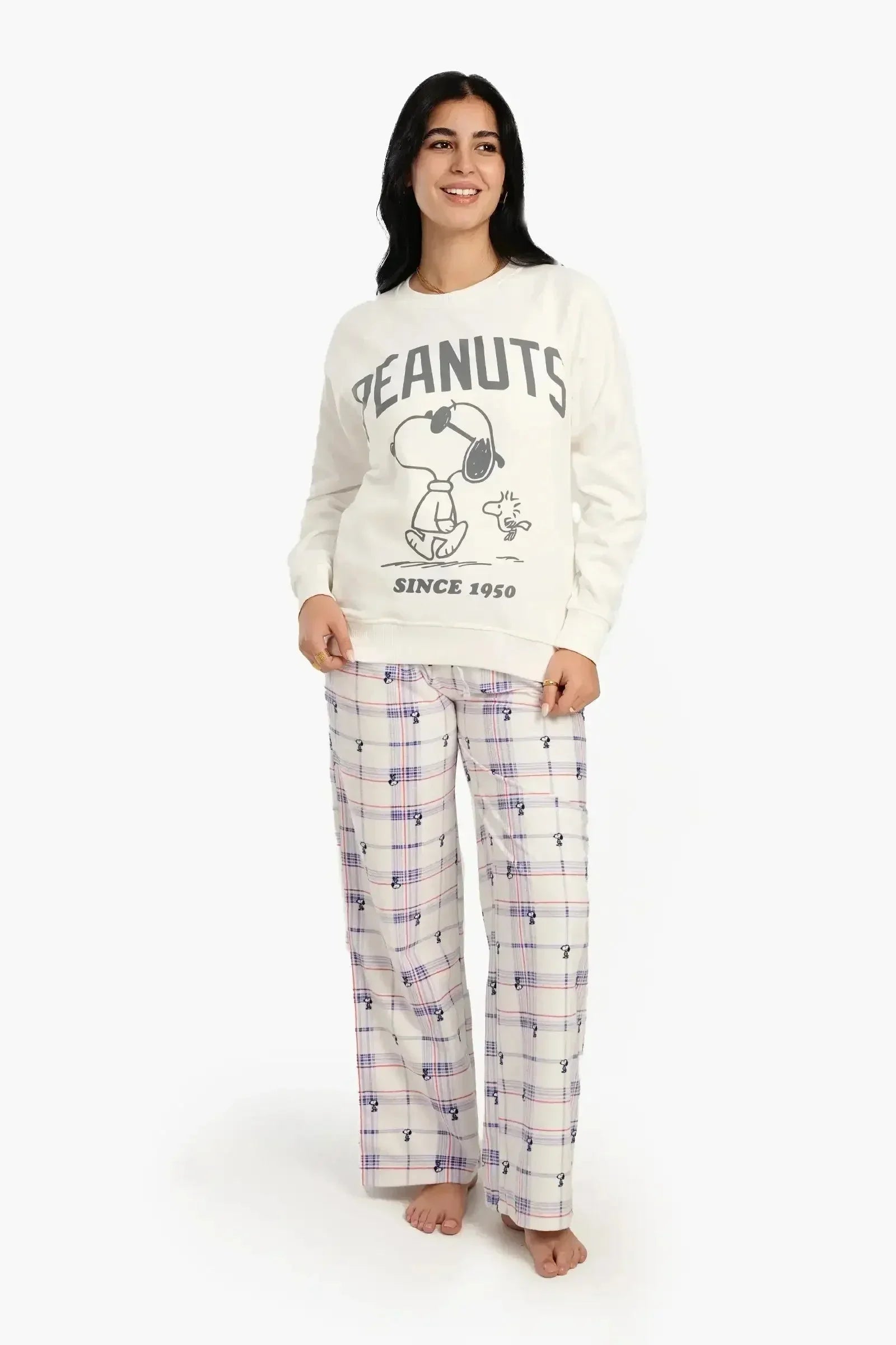 Carina - Snoopy Printed Pyjama Top 2