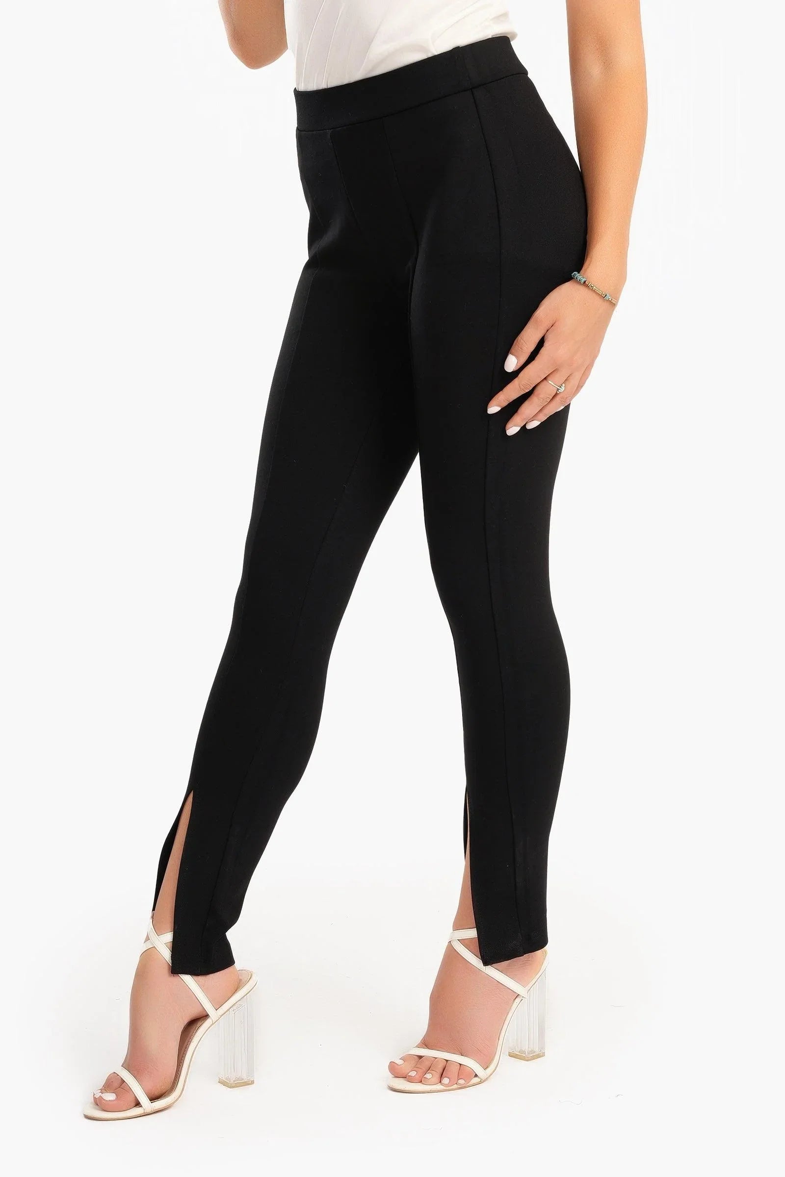 Clue - Piping Leggings with Slits 5