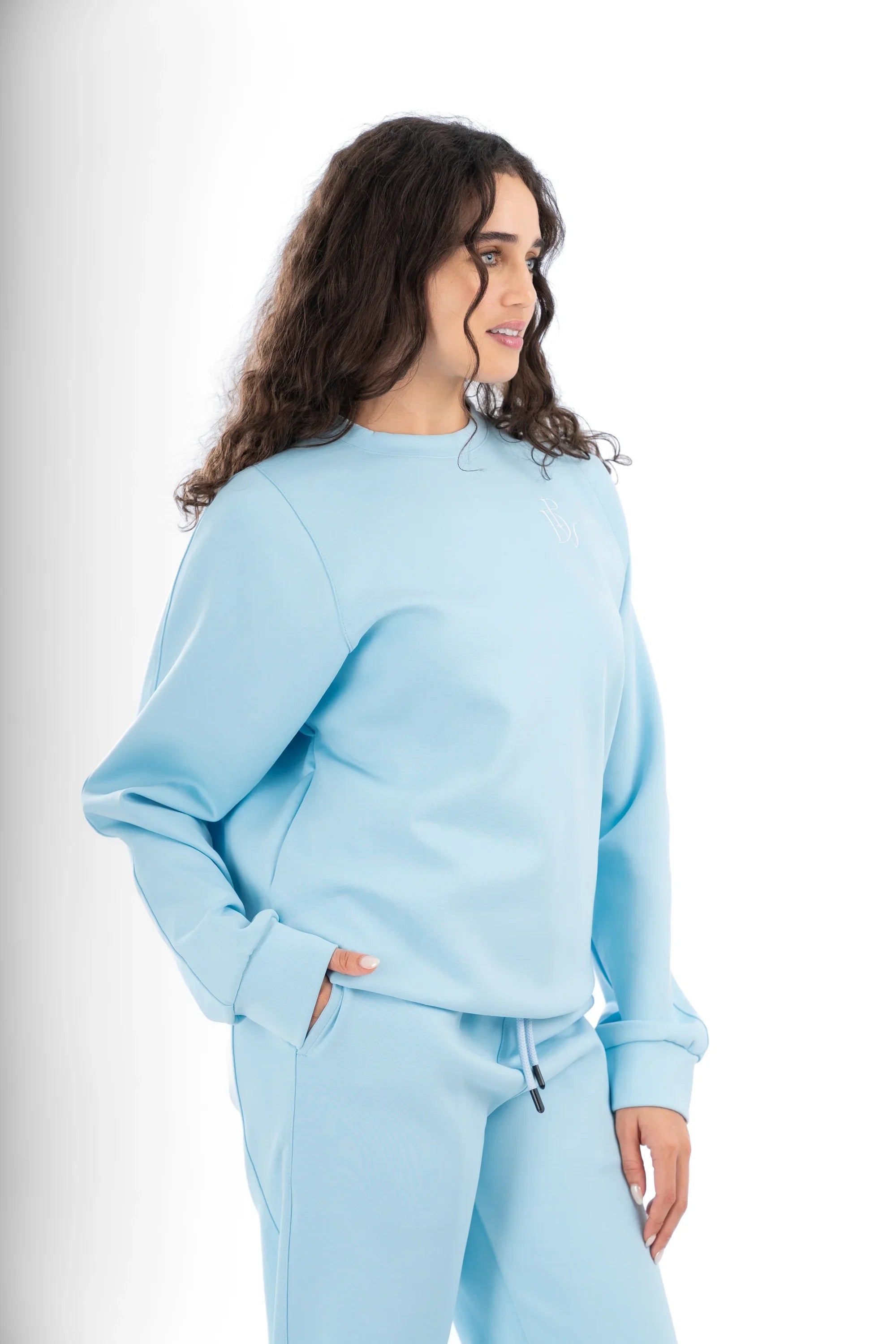 Plein De Vie - Baby Blue Classic Hoodie 1