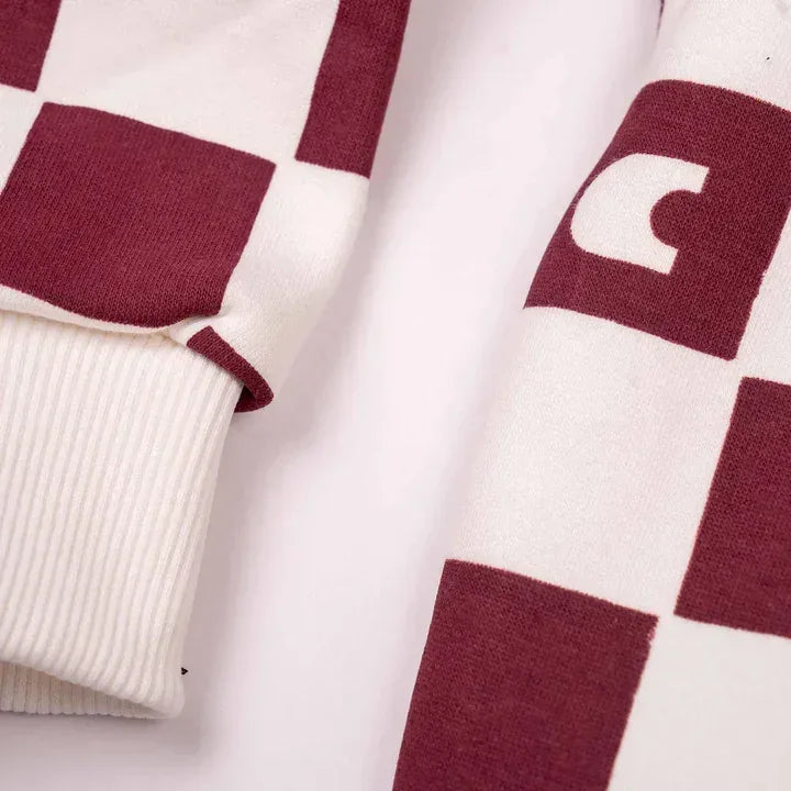 Checkerboard Hoodie - Colour Capsules - Babazzaro