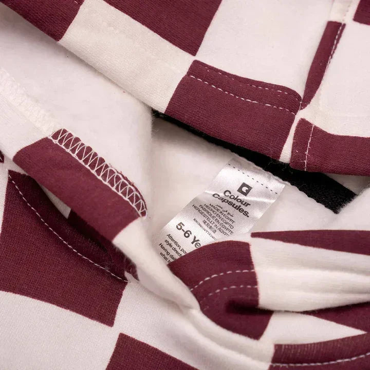 Checkerboard Hoodie - Colour Capsules - Babazzaro