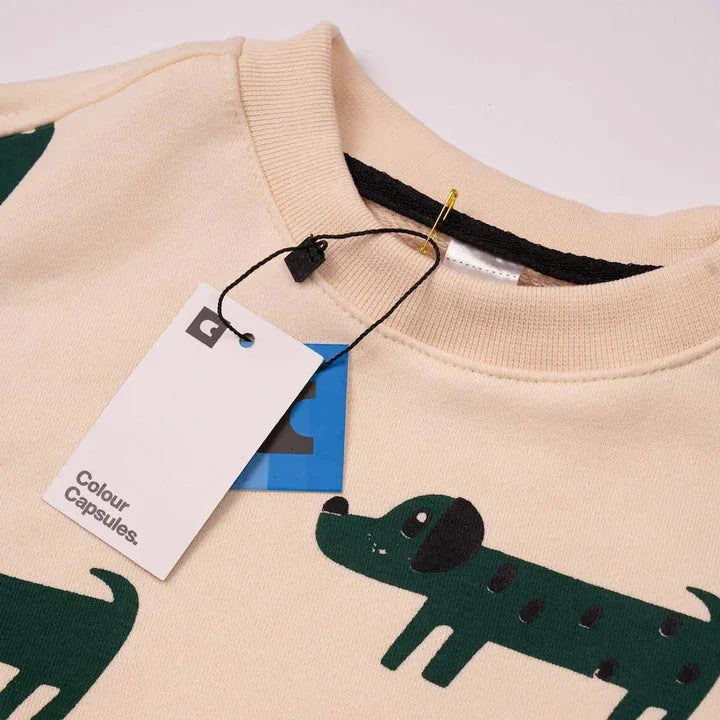 Colour Capsules Suspicious Dogs Sweatshirt 6