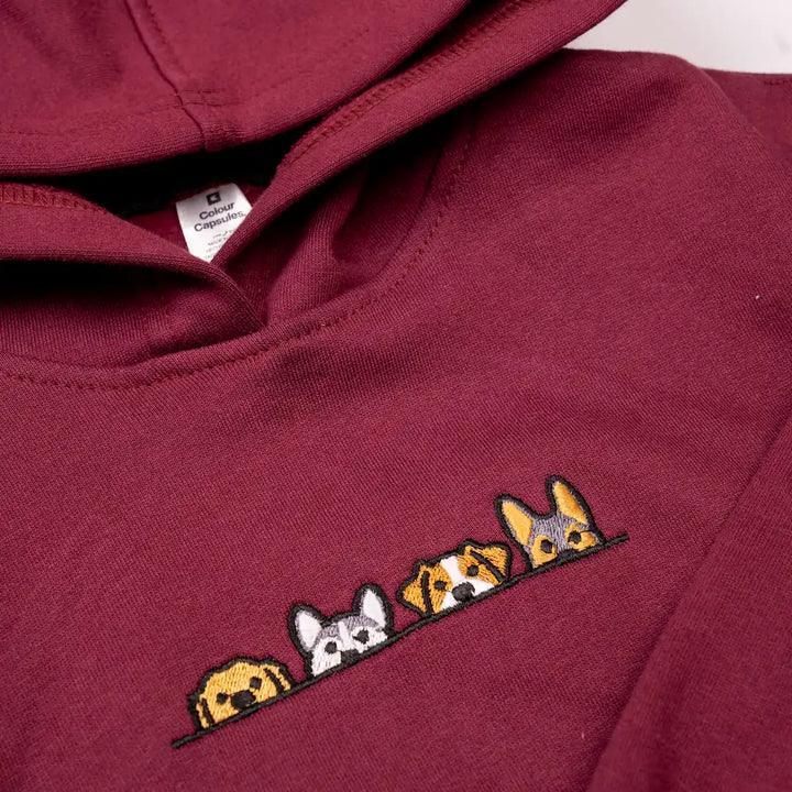 Adult Matching Doggies Hoodie – Embroidered - Colour Capsules - Babazzaro