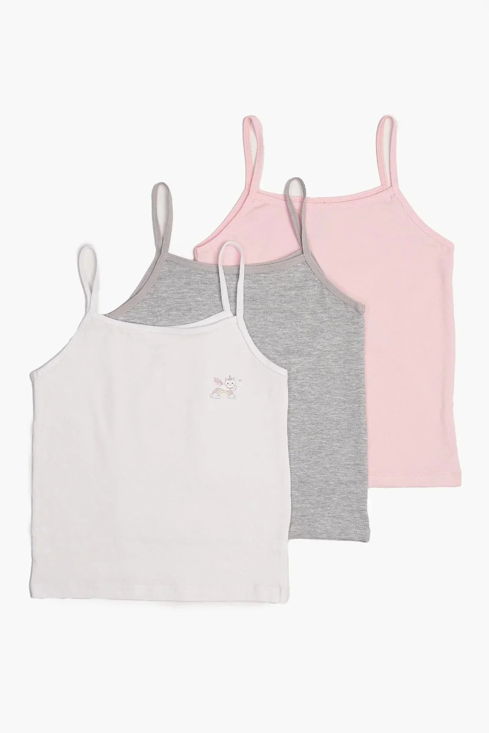 Carina - Pack of 3 Girly Cami Tops 2