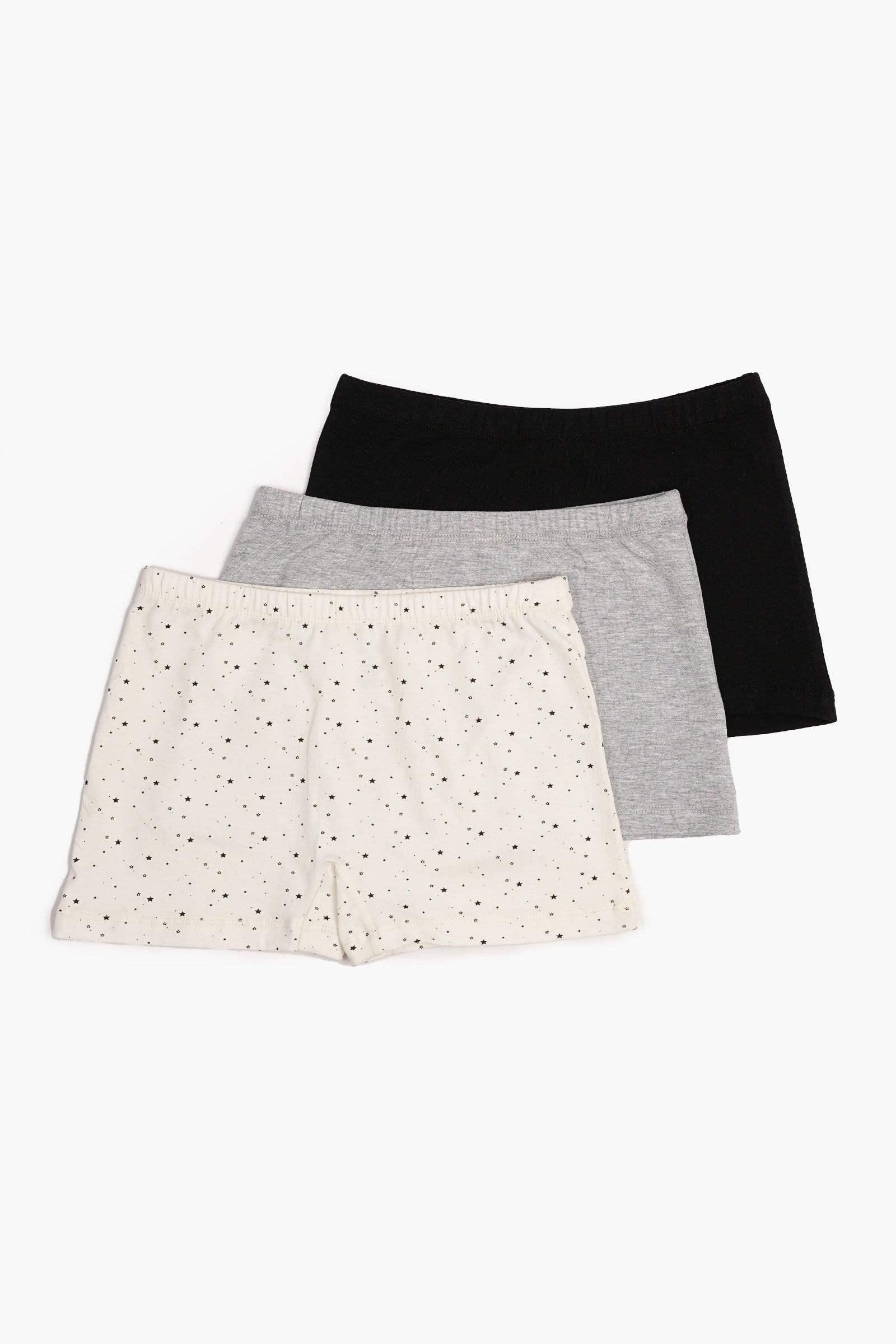 Carina - Pack of 3 Girly Brief Shorts 10