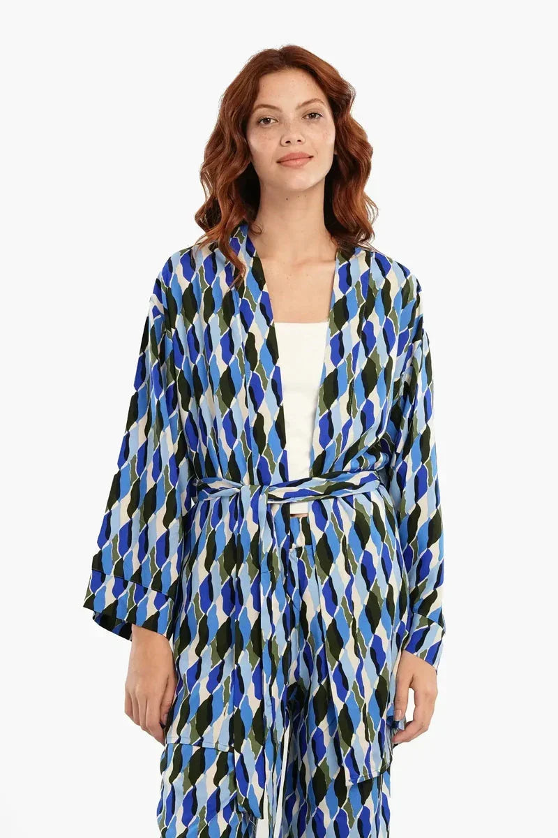Relax Fit Colorful Kimono - Carina 2