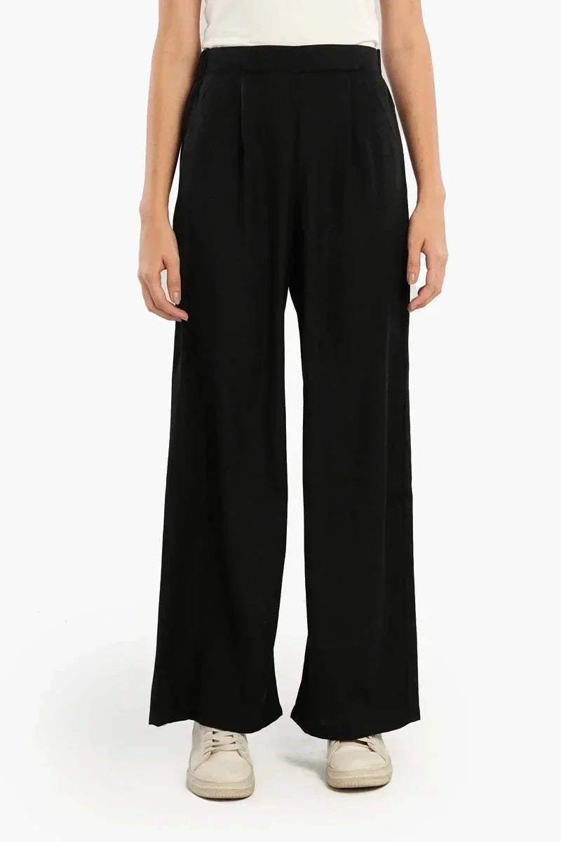 Black Comfy Lounge Pants - Carina 1