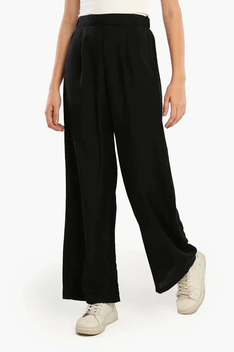 Black Comfy Lounge Pants - Carina 2