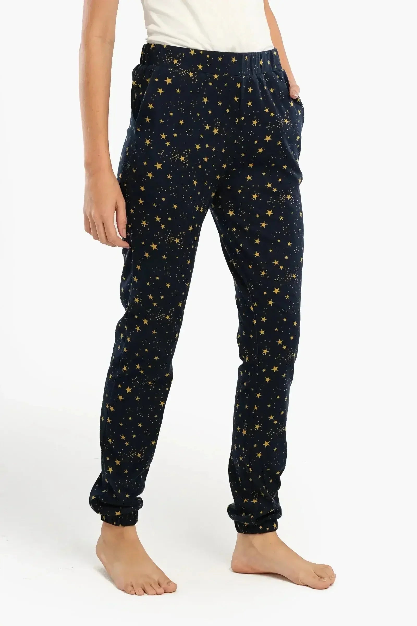 Carina - Stars All Over Print Pyjama Pants 6
