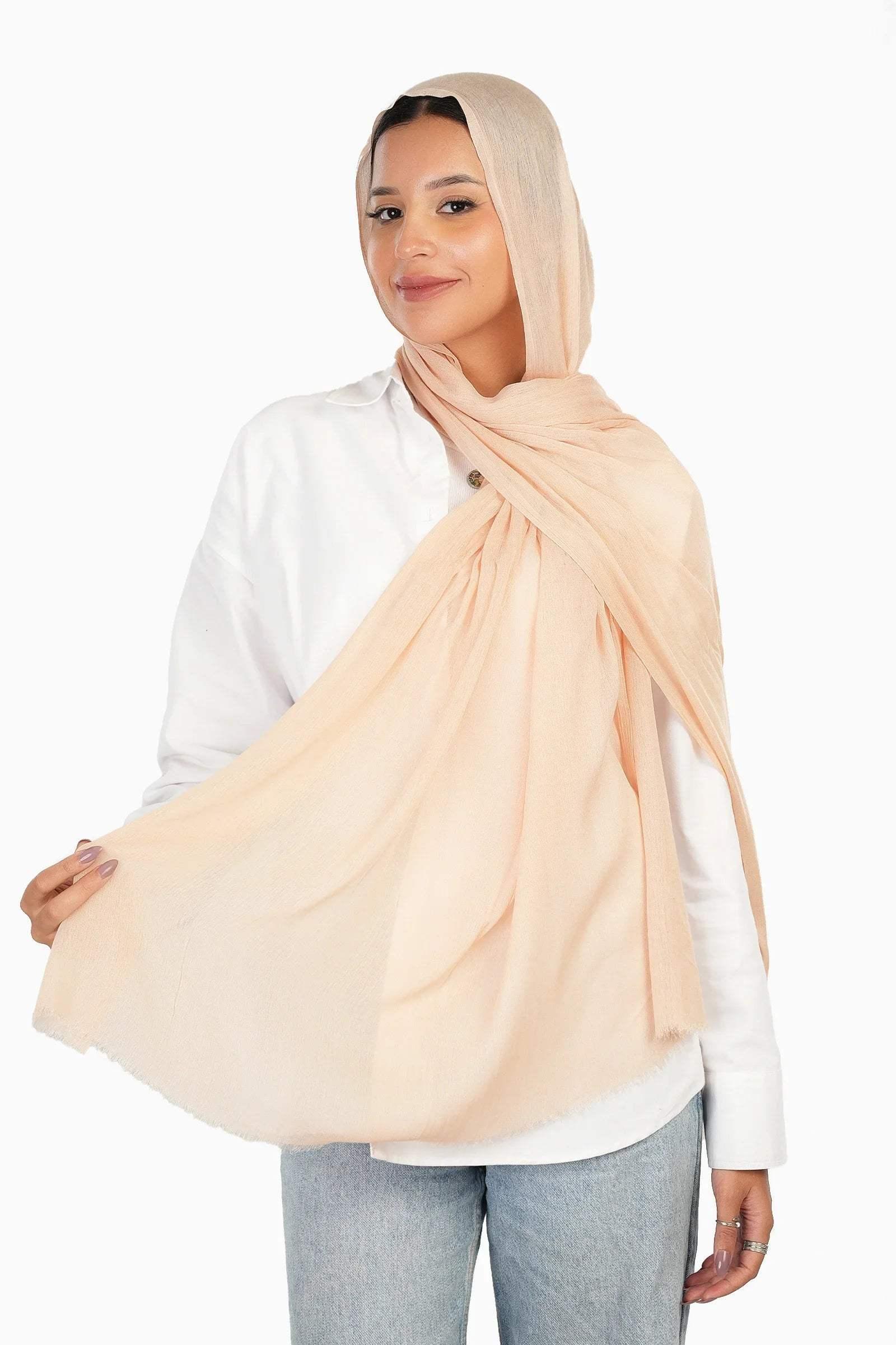 Carina - Cozy Crinkle Cotton Scarf 4