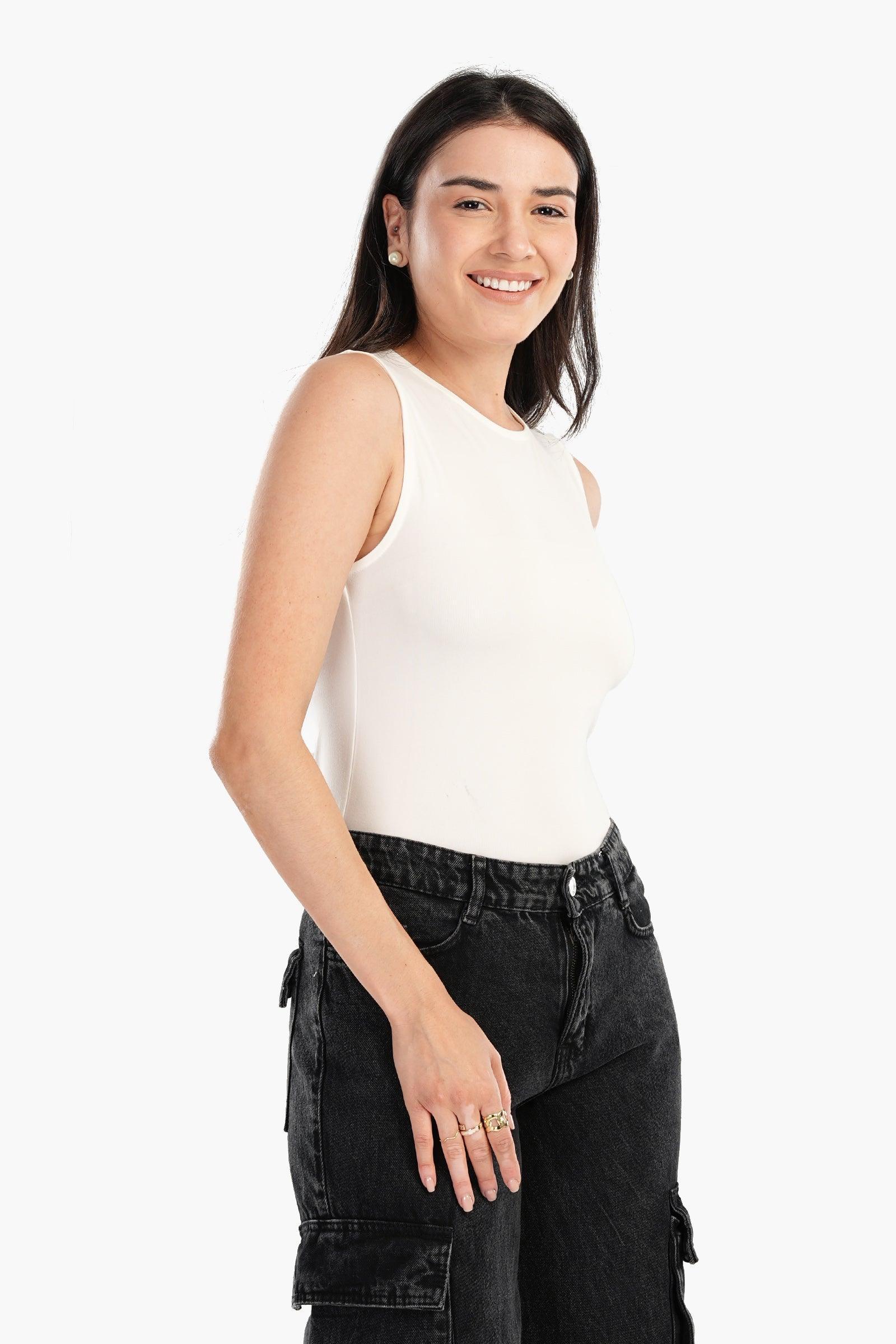 Clue - Round Neck Basic Top 6