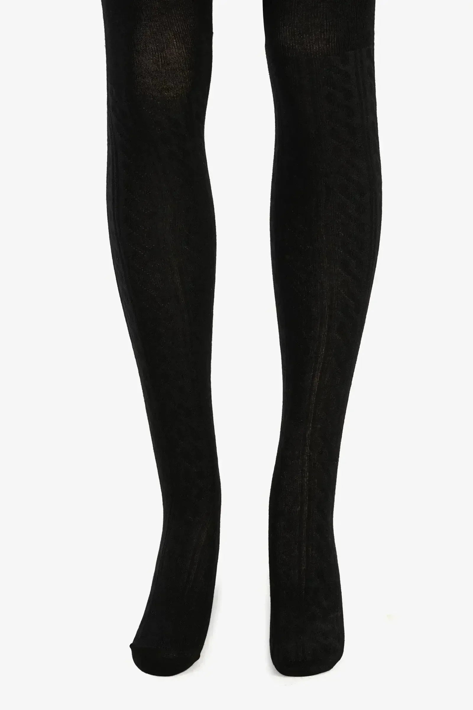 Carina - Girly Cotton Plain Pantyhose 7