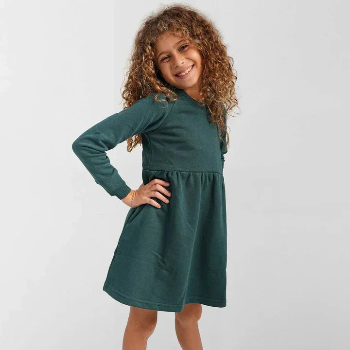 Long Sleeve Pocket Dress - Colour Capsules - Babazzaro