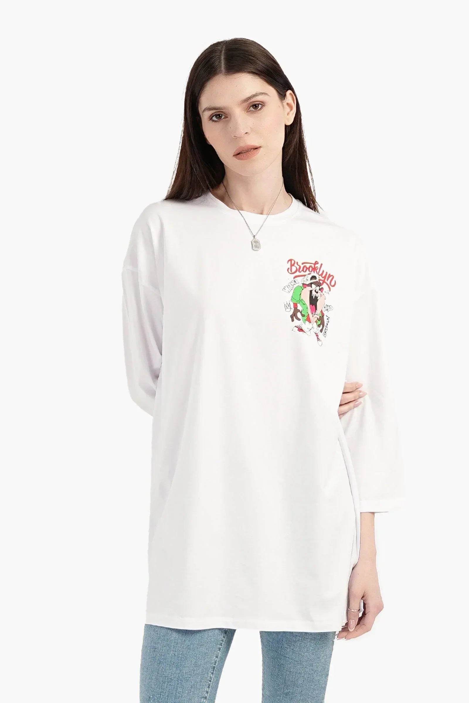 Clue - Taz Printed Long T-Shirt 1