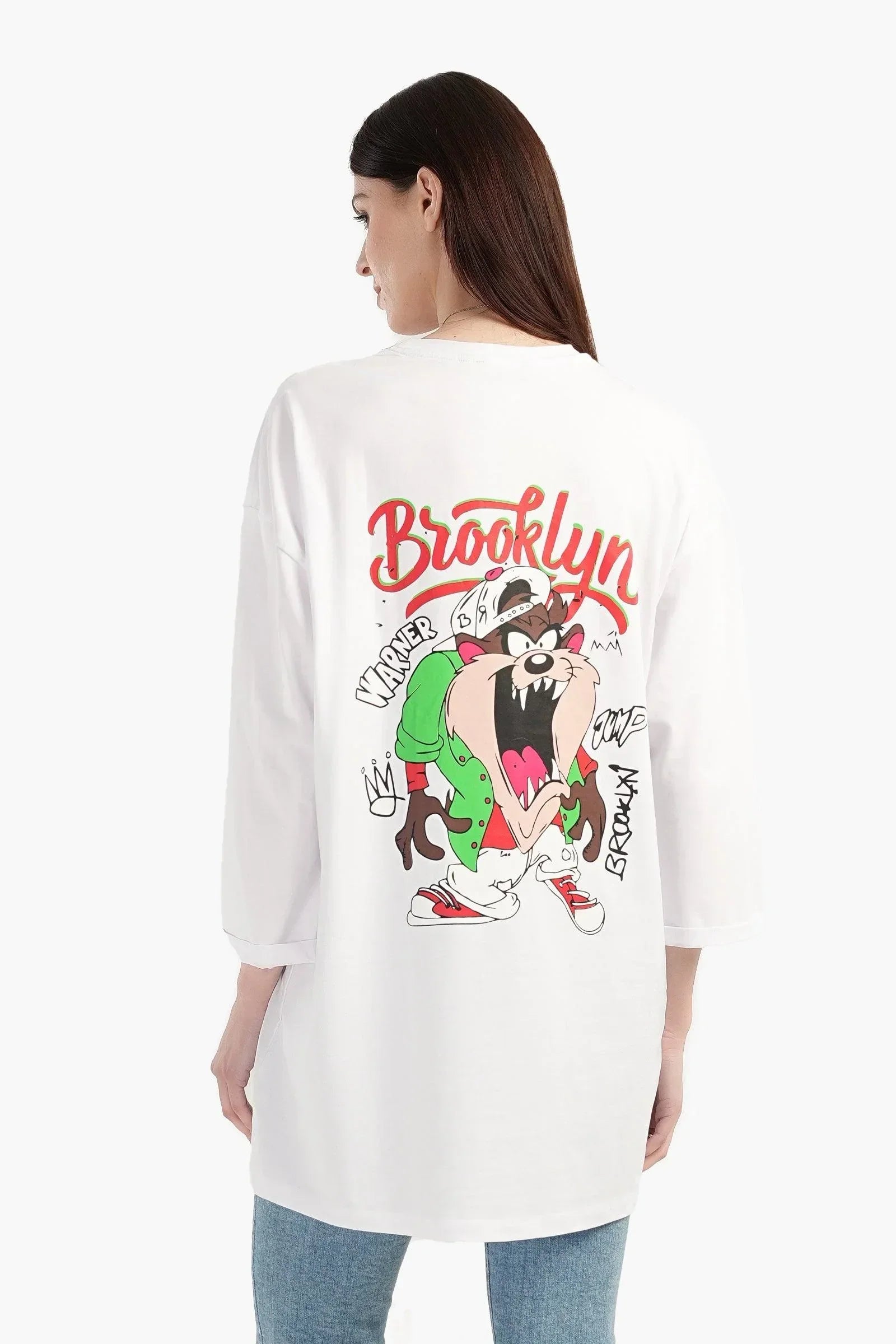 Clue - Taz Printed Long T-Shirt 2