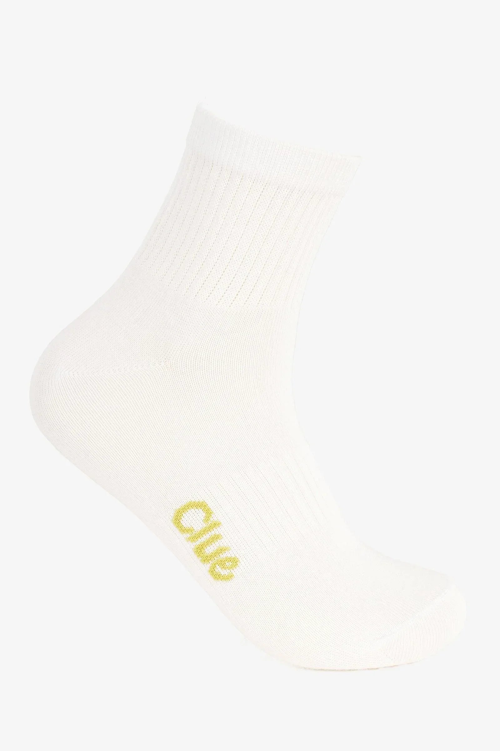 Clue - Ribbed Ankle Socks 1
