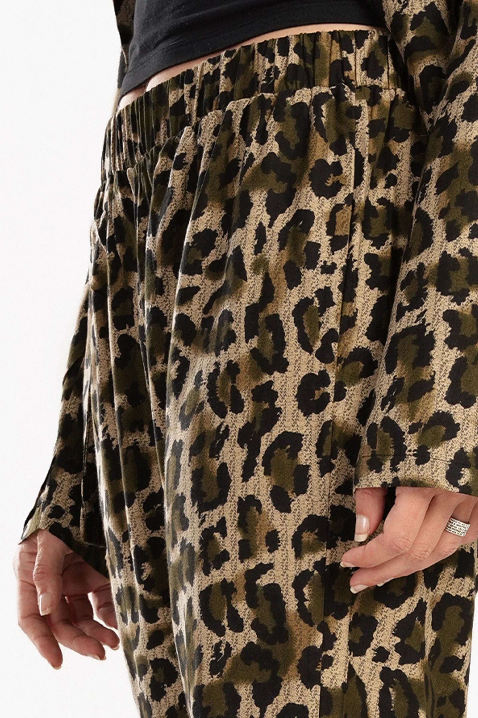 Clue - All Over Animal Print Pants 7